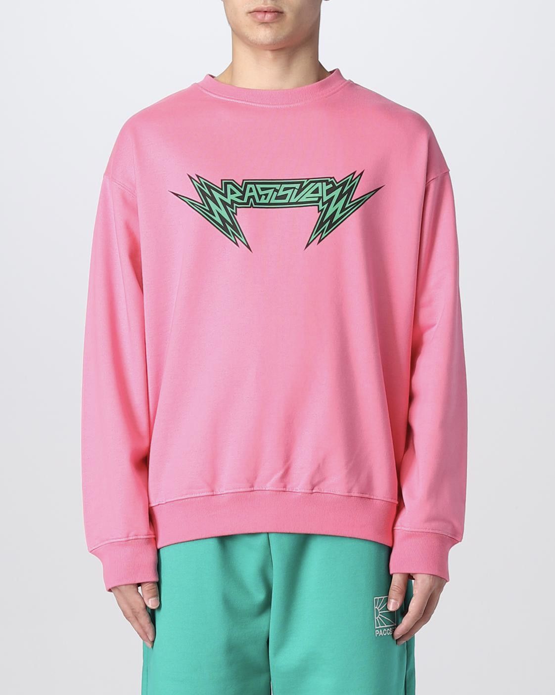 Gosha Rubchinskiy Rassvet Pink Sparks Sweatshirt Size US M / EU 48-50 / 2 - 1 Thumbnail