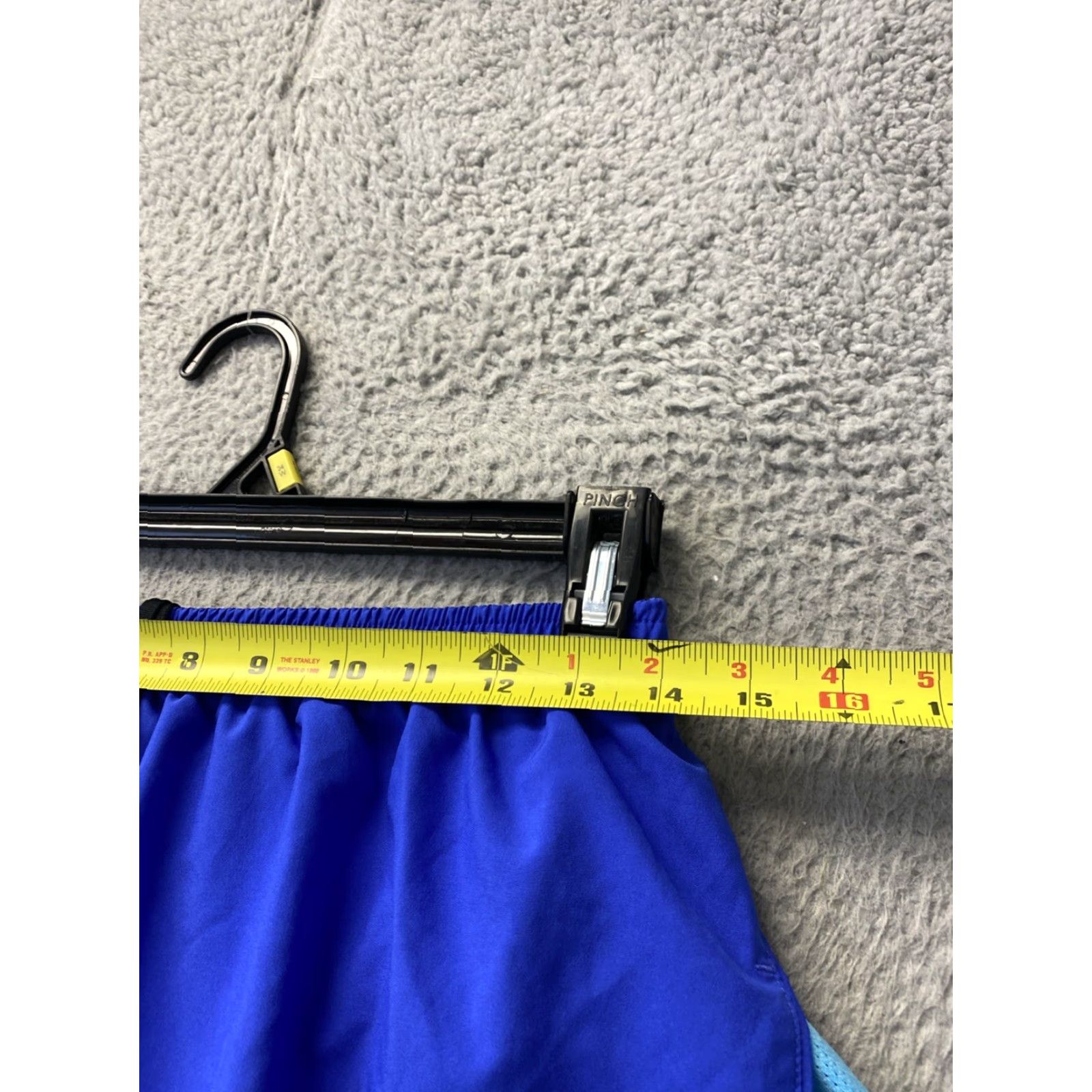 Nike Nike Dri-Fit Running Shorts Women L Blue Lined Elastic Drawstring 126-42 Size 36" / US 14 / IT 50 - 6 Thumbnail
