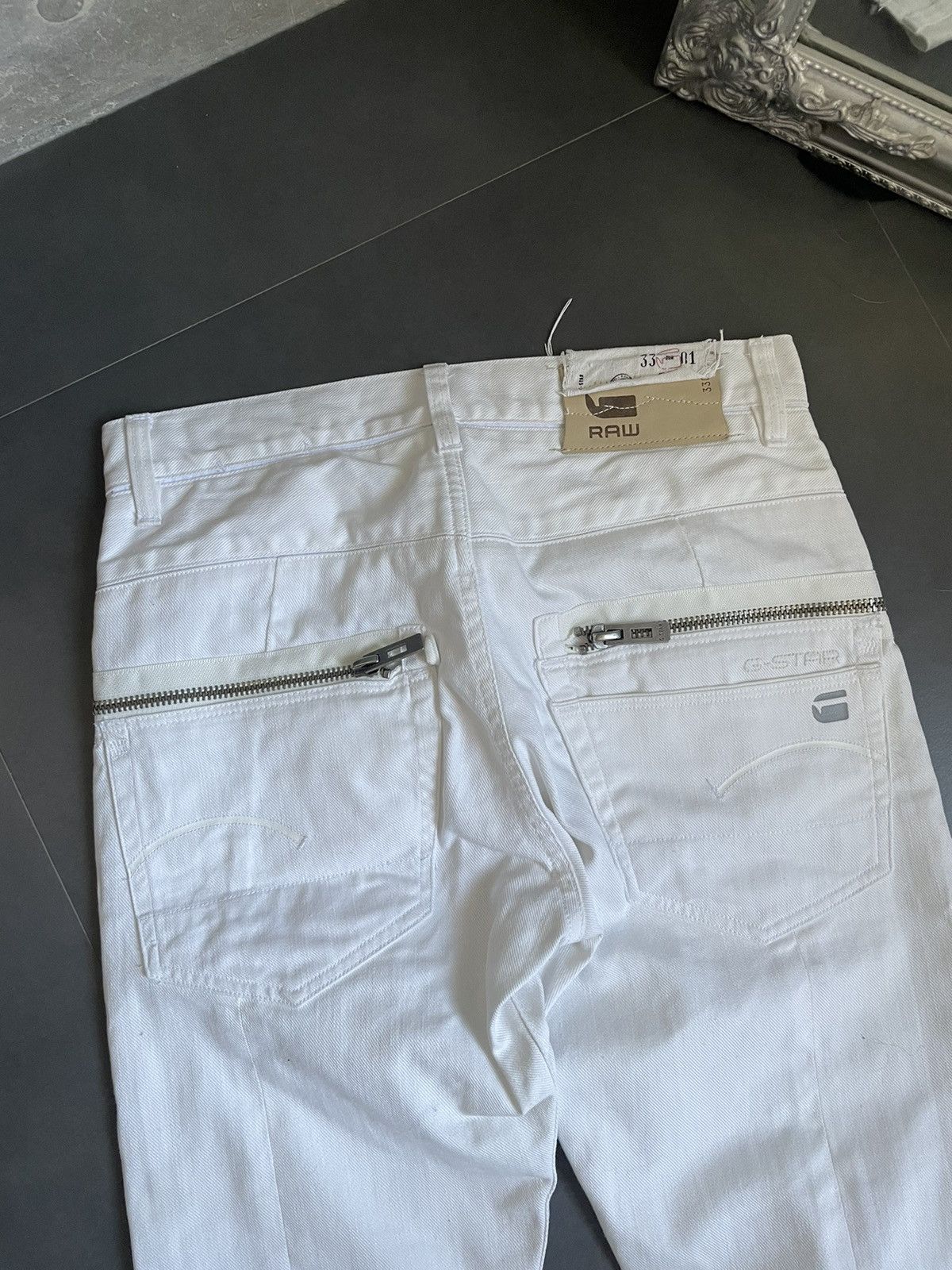 G-Star Rare G Star Raw 3301 Plus Sudden Zip Denim 3D Pant Y2k 31x34 Size US 31 - 8 Thumbnail