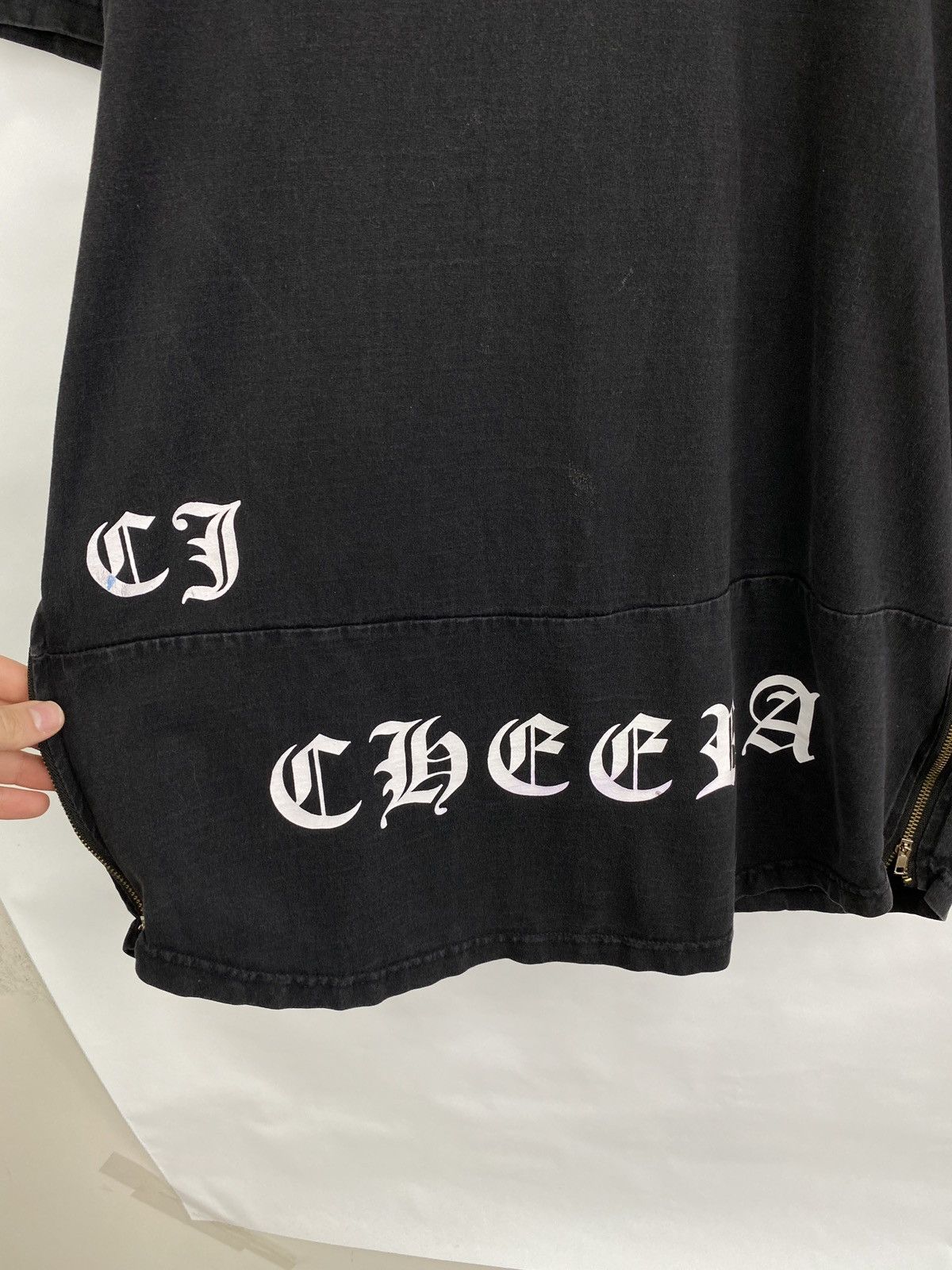 Japanese Brand × Vintage Y2K Cheera Jeans Big Logo Inspired by chrome H T-Shirt Size US L / EU 52-54 / 3 - 12 Thumbnail