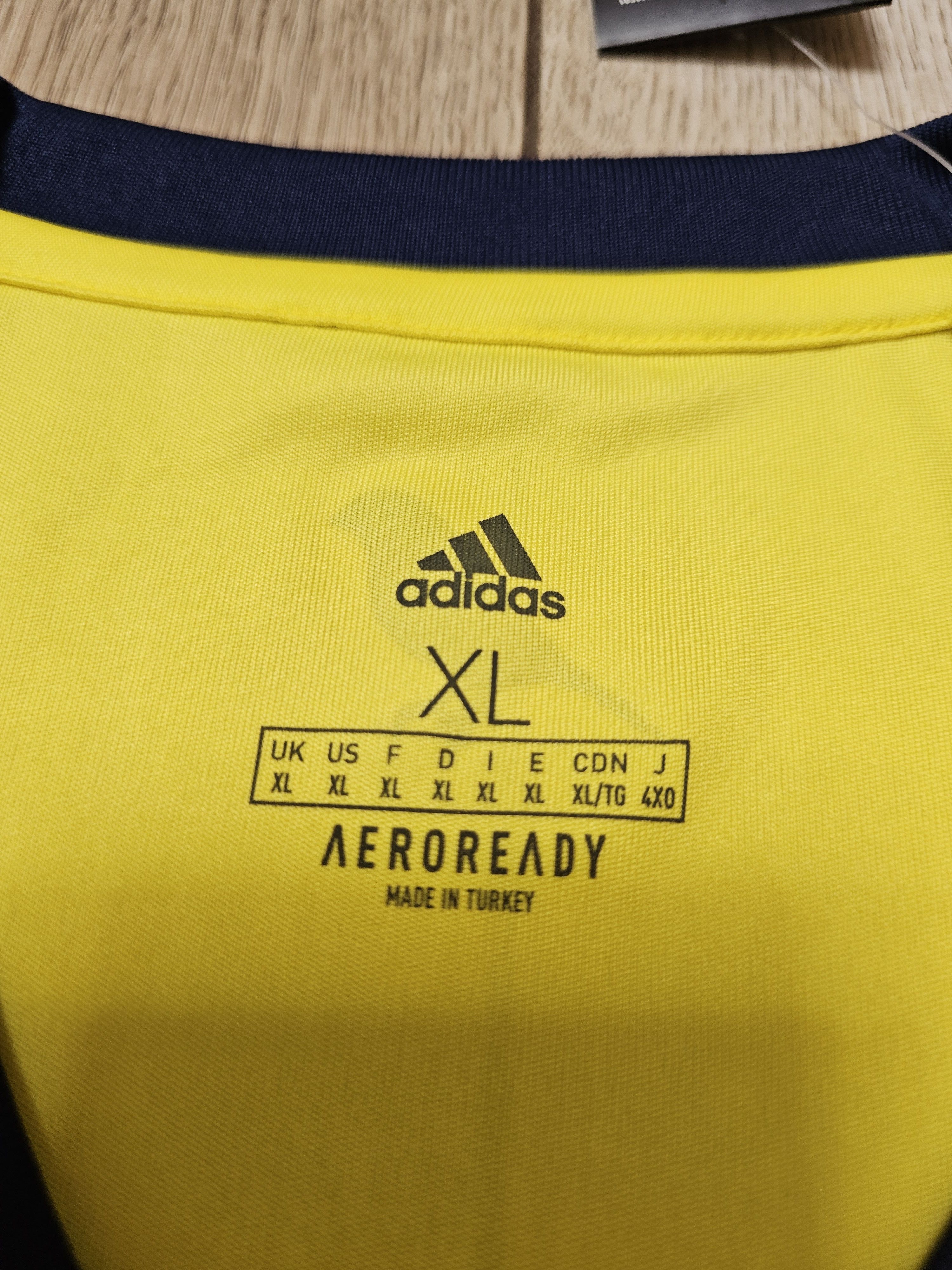 Adidas × All Sport FENERBAHCE 2022 HOME FOOTBALL SHIRT SOCCER JERSEY TURKEY Size US XL / EU 56 / 4 - 9 Thumbnail