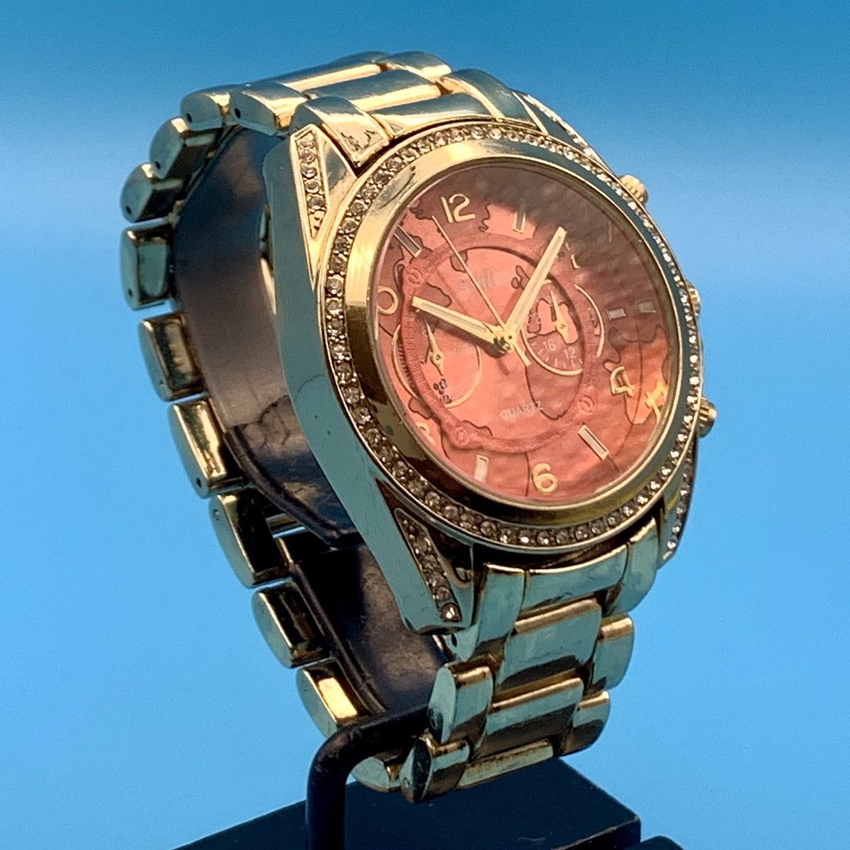 Other ASHLEY 7694 Women’s Wristwatch Crystals Map Works New Batt Size ONE SIZE - 3 Thumbnail