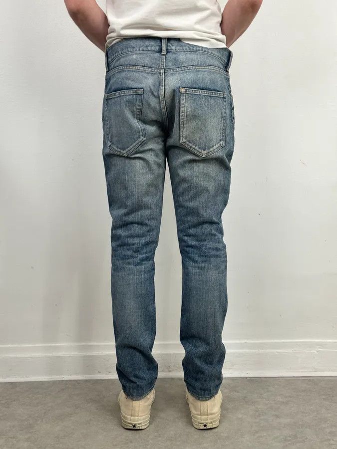 Saint Laurent Paris SS2017 Saint Laurent Blue Slim Denim Jeans Size US 33 - 4 Thumbnail