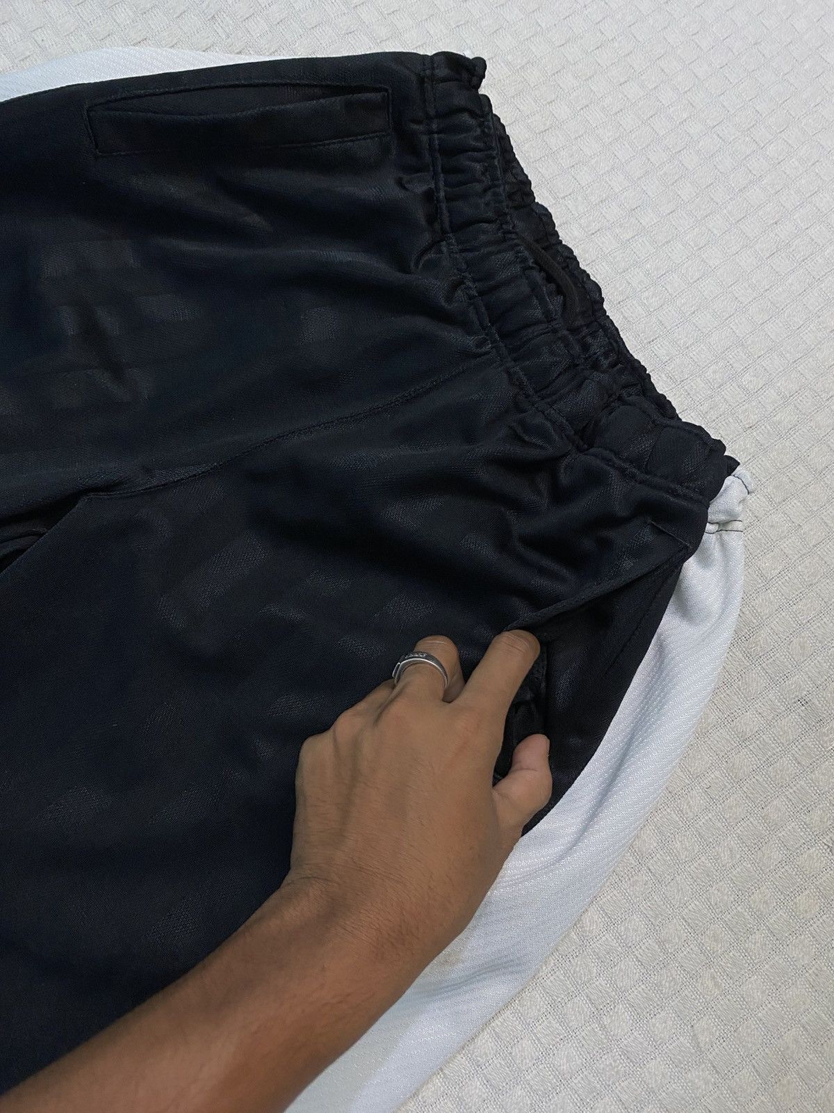 Carhartt Wip × Nike 💥 VINTAGE NIKE SUPER BAGGY 90S WIDE LEG TRACK PANTS Y2K Size US 30 / EU 46 - 8 Thumbnail