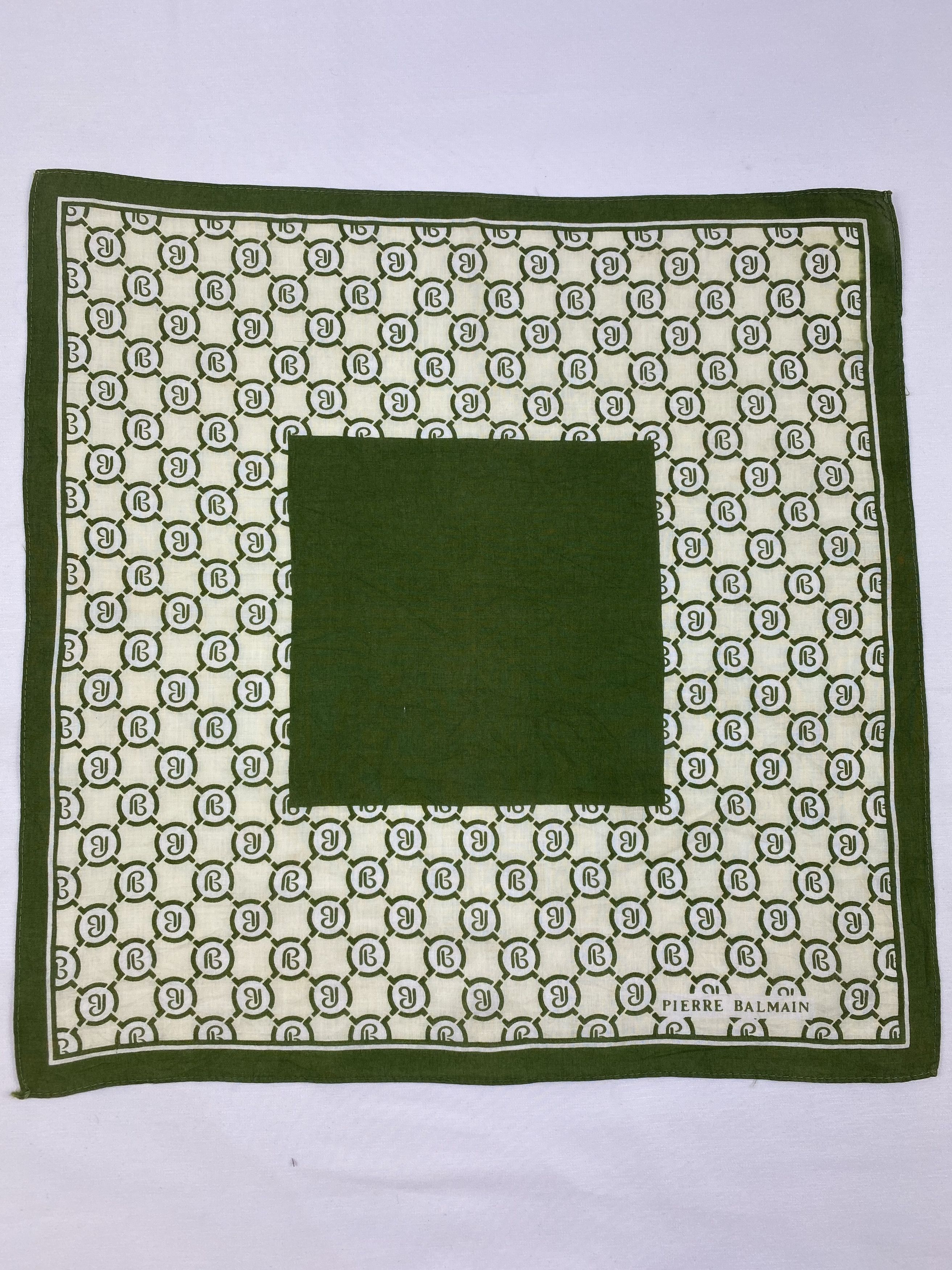 Pierre Balmain Pierre Balmain Mini Handkerchief / Bandana / Neckerchief Size ONE SIZE - 1 Thumbnail