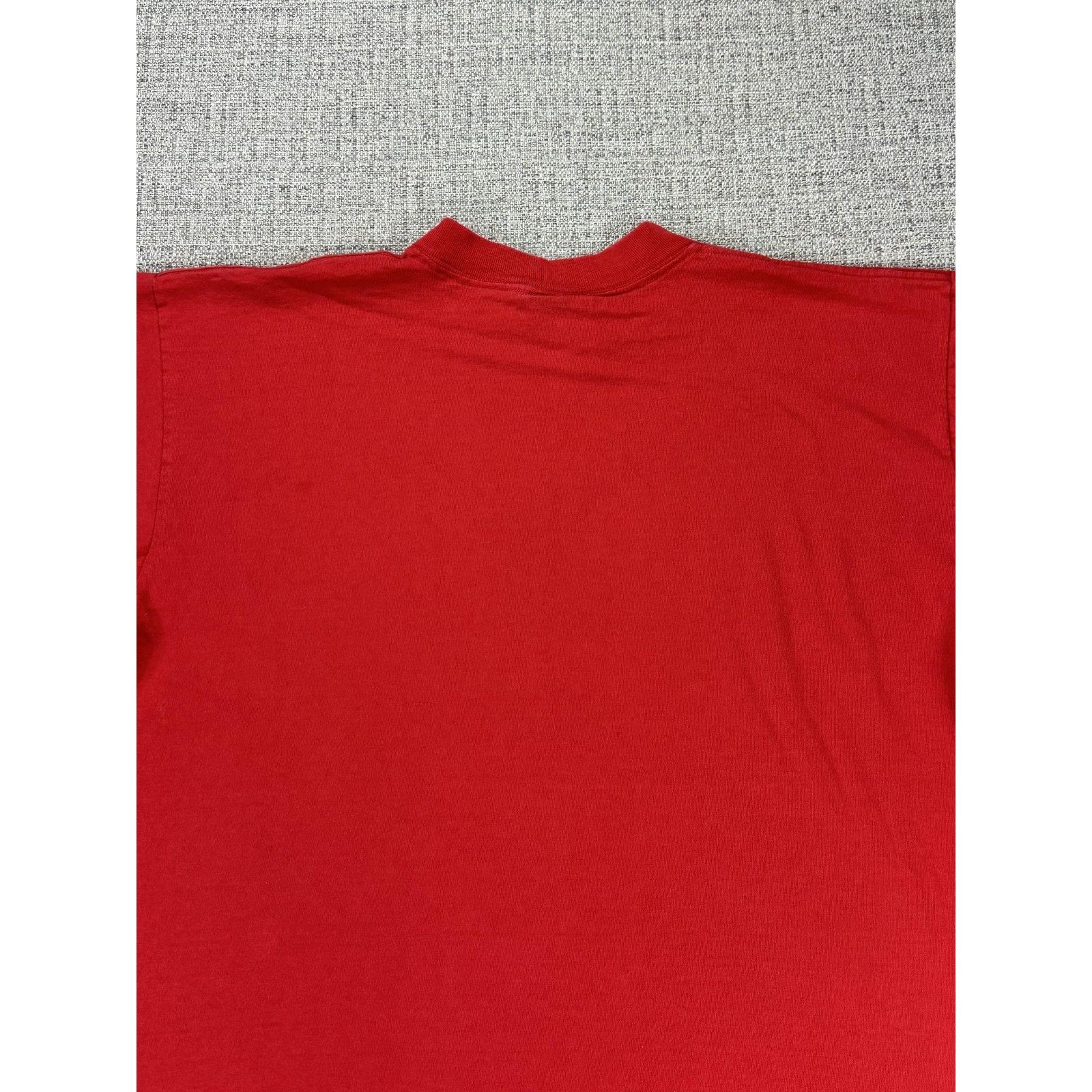 Nutmeg Vintage San Francisco 49ers Shirt XL Red Nutmeg Mills USA Size US XL / EU 56 / 4 - 14 Thumbnail