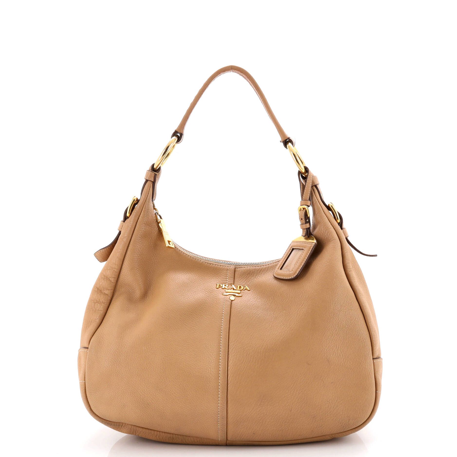 Prada Zip Top Hobo Size ONE SIZE - 1 Thumbnail