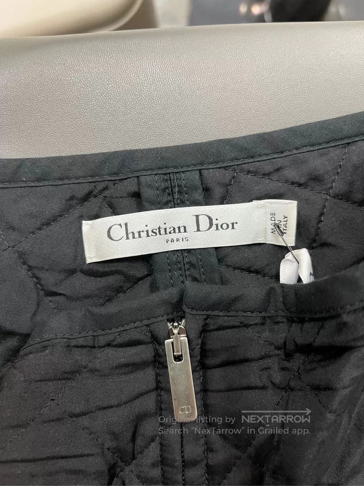 Dior Dior Quilted Bee Shorts Size 38 Black. Size US 38 / EU 54 - 5 Thumbnail