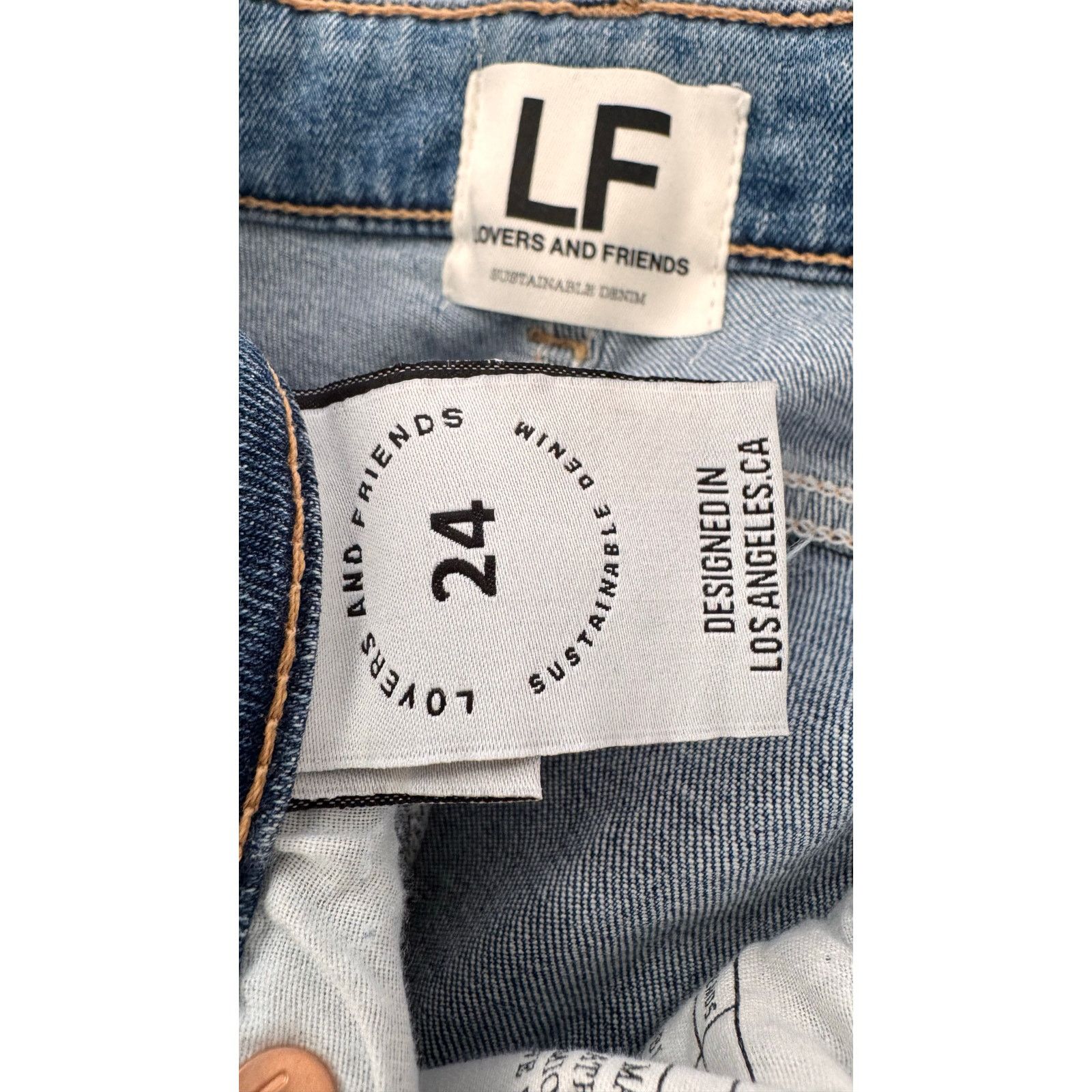 Other NWT Lovers & Friends Greyson Ultra High Rise Boot Jeans 24" Size 24" / US 00 / IT 34 - 8 Thumbnail