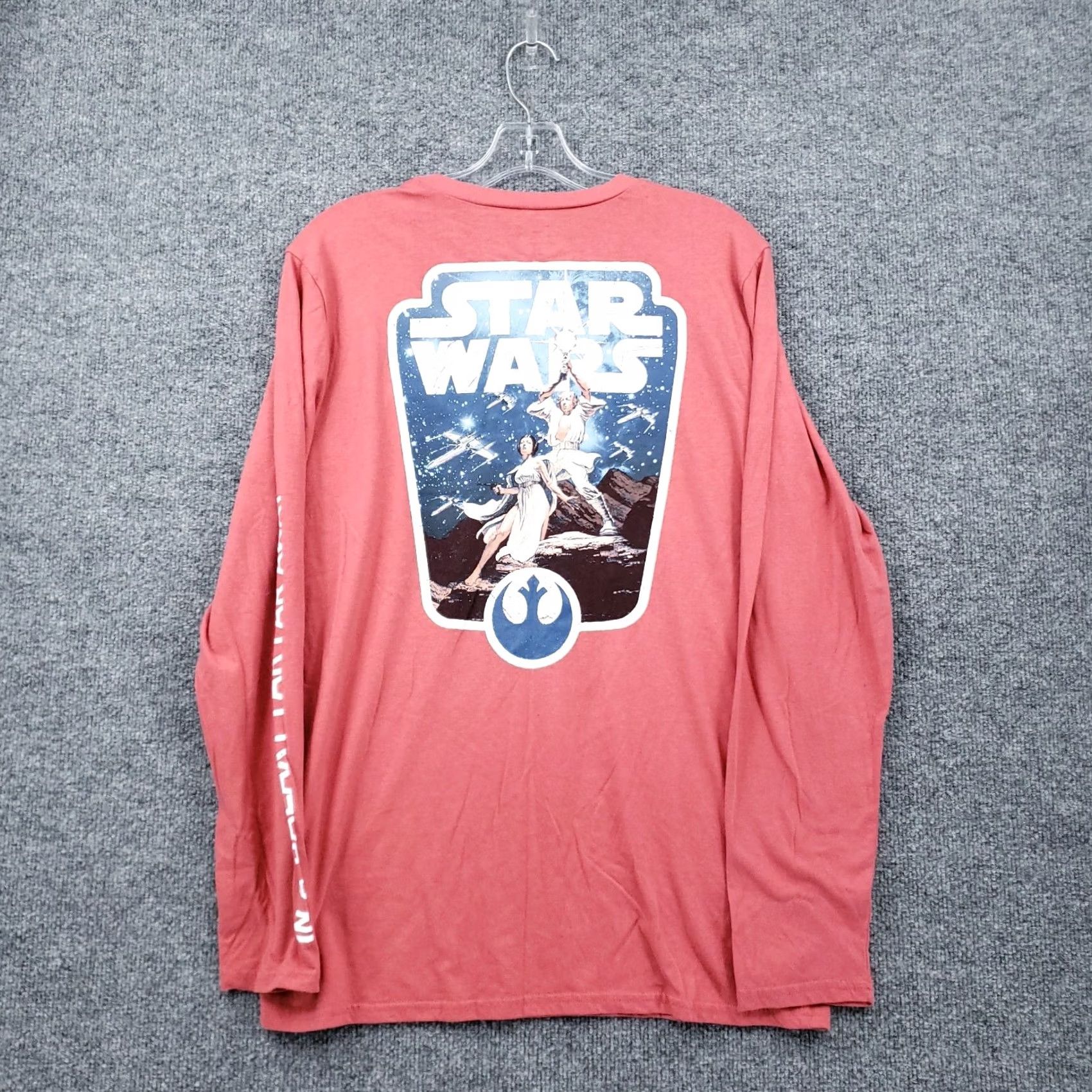 Vintage Fifth Sun Star Wars Shirt Mens M Red In A Galaxy Far Away Poster Size US M / EU 48-50 / 2 - 2 Thumbnail