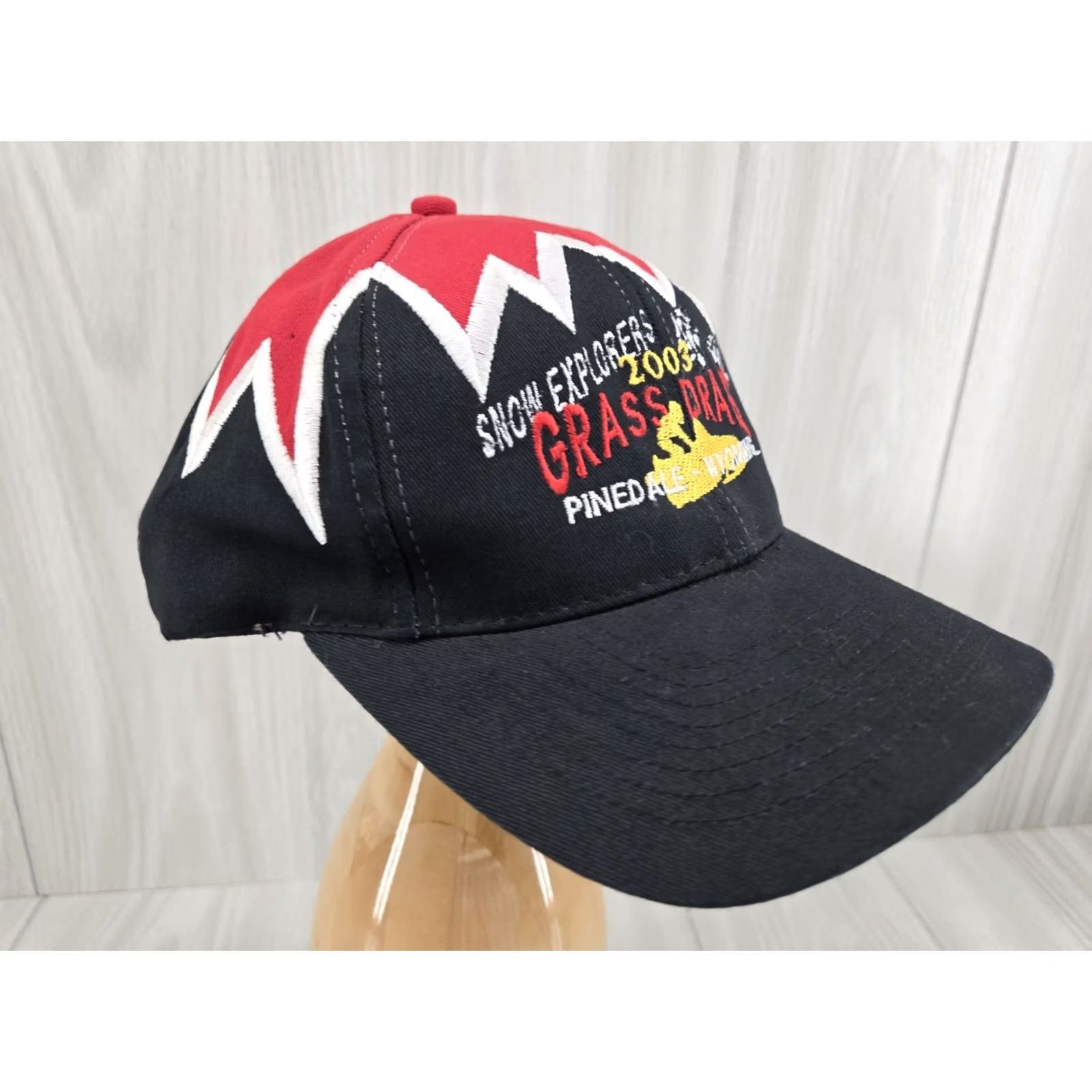 Katin Pinedale Wyoming Snow Explorers Grass Drags Hat 2003 Baseball Cap One Size Men Multicolor Kati Brand Size ONE SIZE - 4 Thumbnail
