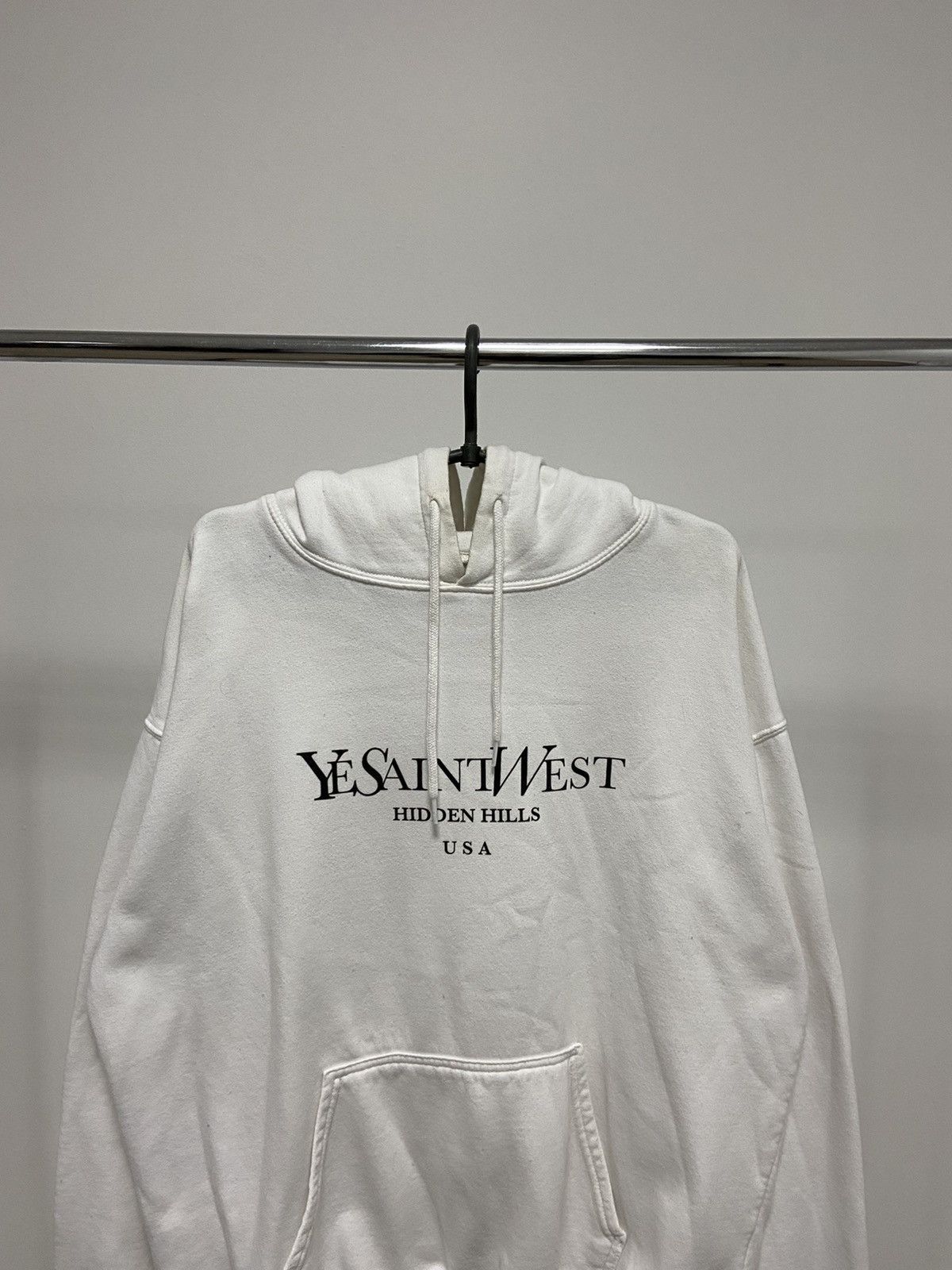 Kanye West × Vintage YeSaintWest Kanye West Vintage Hoodie Big Logo YSL Size US L / EU 52-54 / 3 - 2 Thumbnail