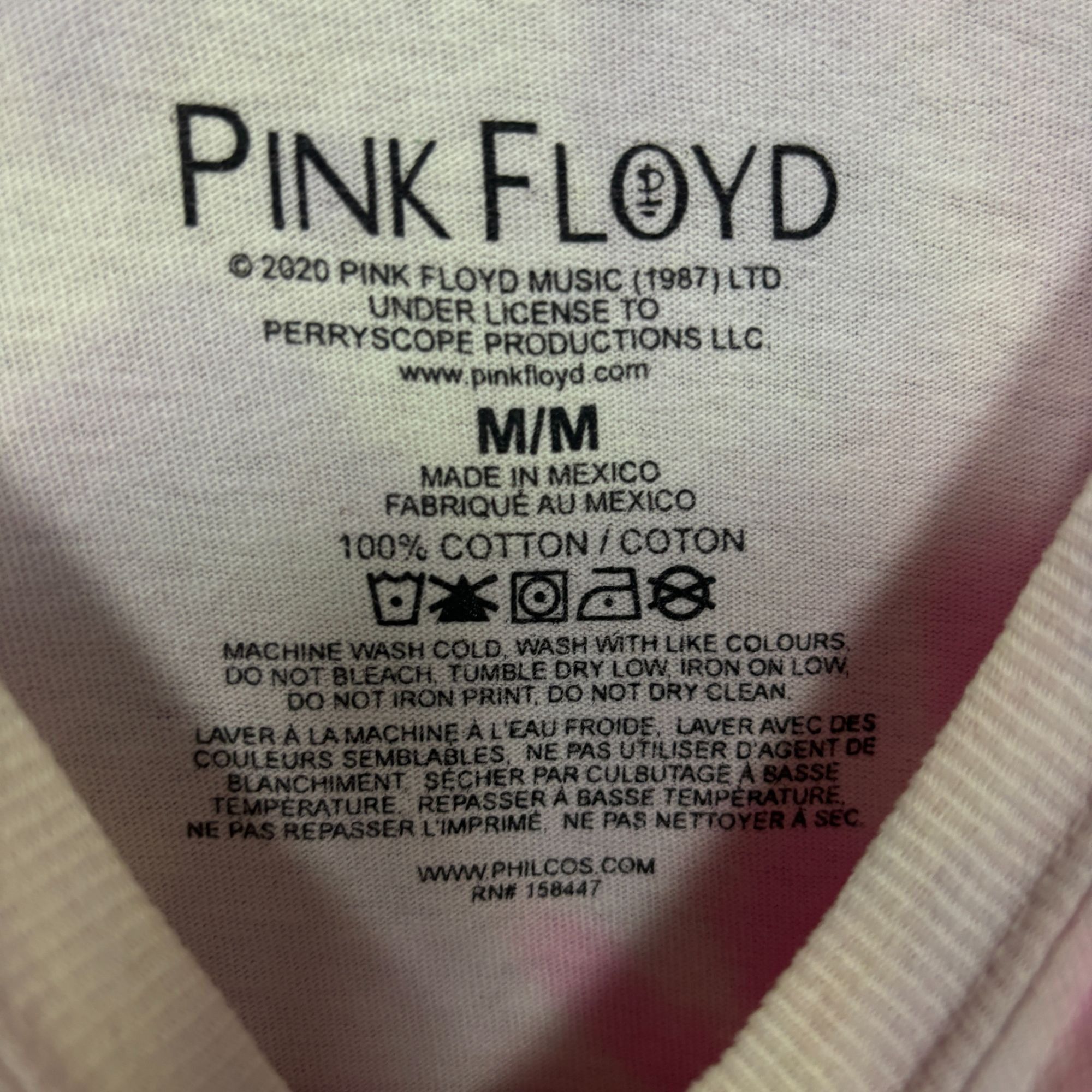 Pink Floyd Pink Floyd The Dark Side of the Moon Album Rock Tie Dye M Size US M / EU 48-50 / 2 - 4 Thumbnail