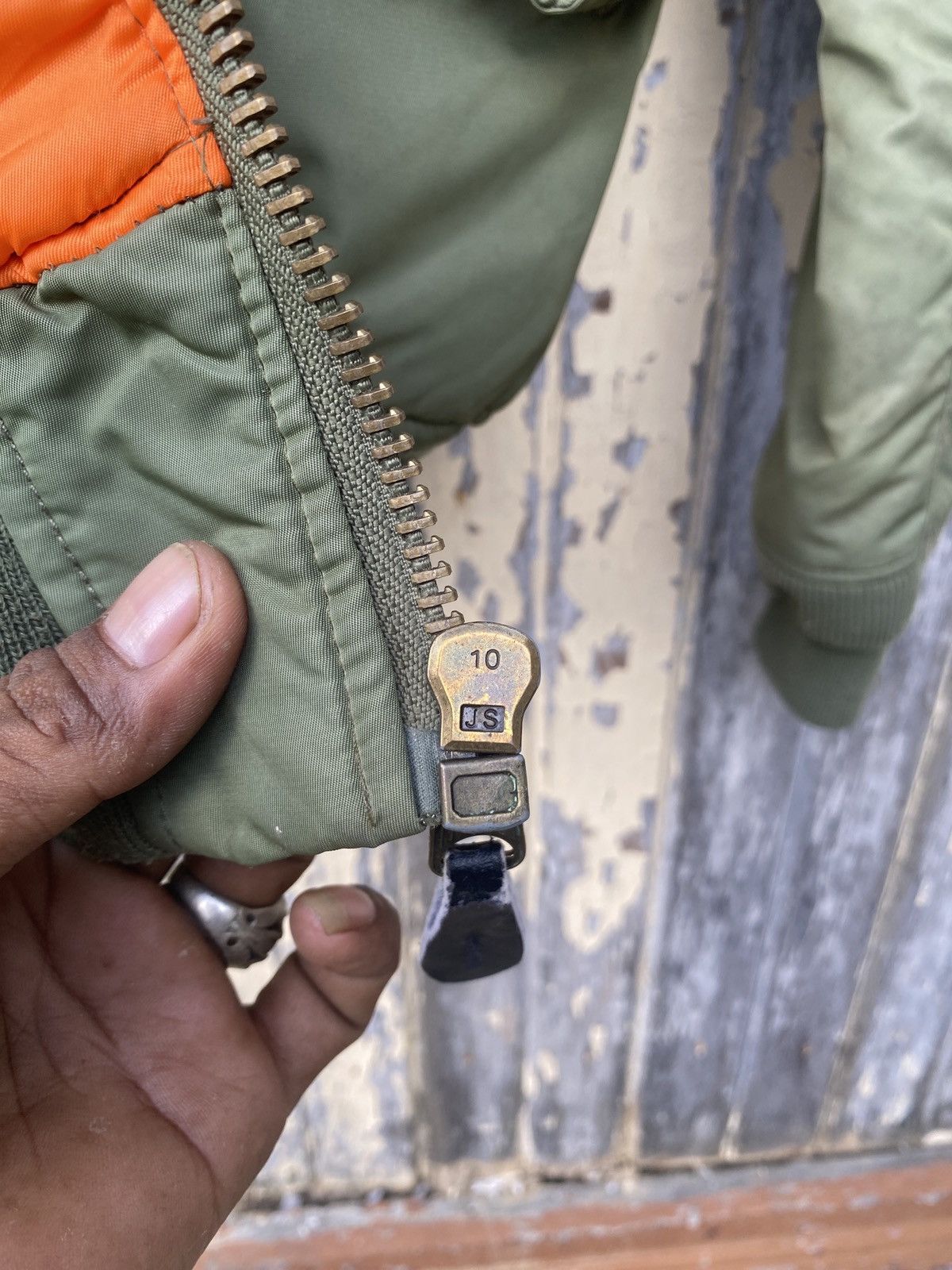 Buzz Rickson's × Vintage Vintage fluks air force bomber jacket Size US M / EU 48-50 / 2 - 10 Thumbnail