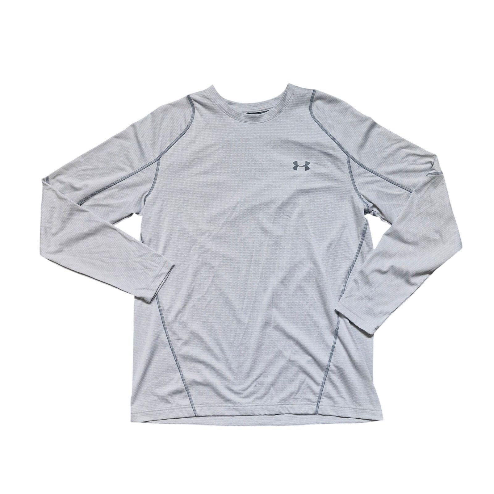 Under Armour Under Armour Men's ColdGear Fitted Crew Shirt White Size 2XL Size US XXL / EU 58 / 5 - 1 Thumbnail
