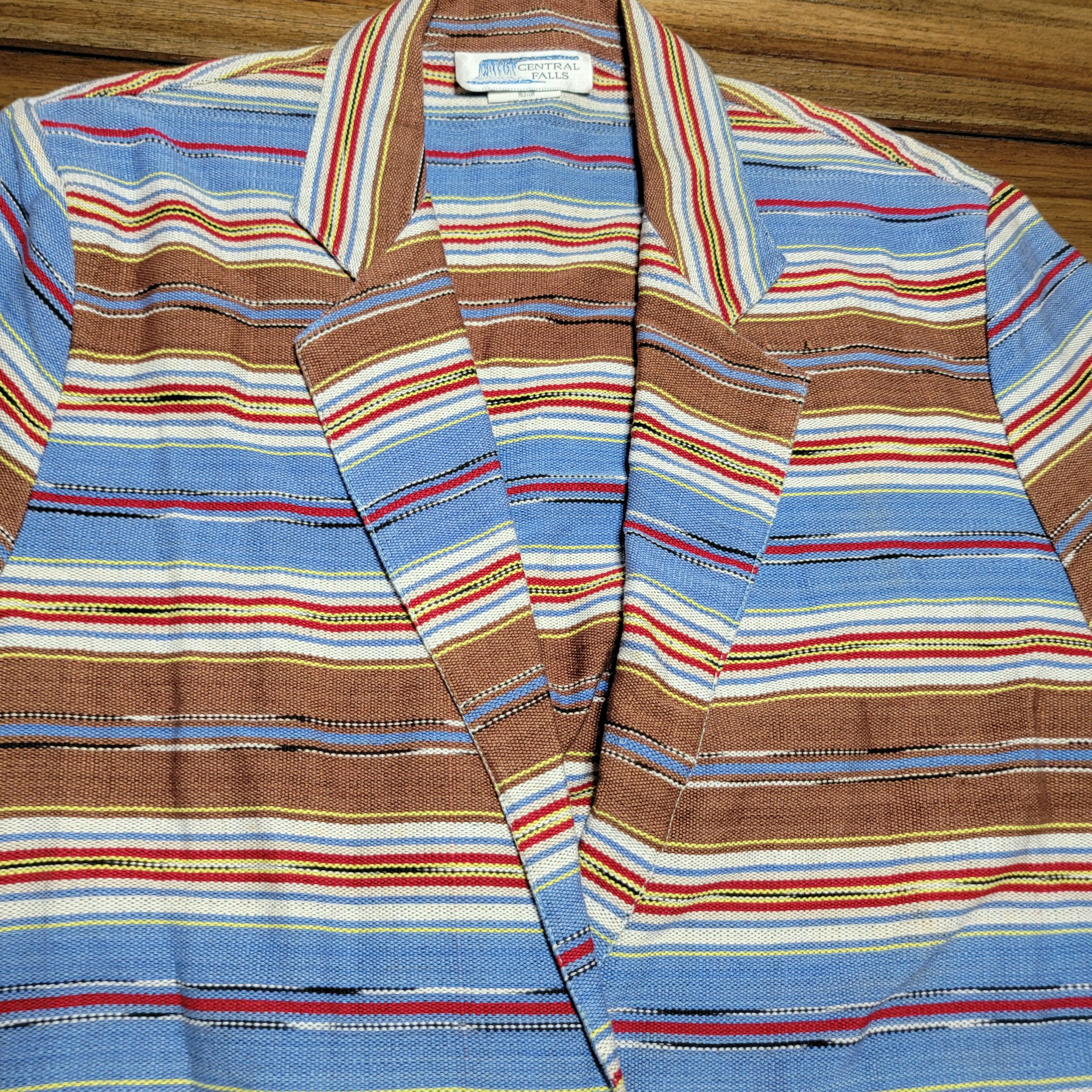 Other VTG Central Falls 100% Cotton Blazer Single Button - Medium Size M / US 6-8 / IT 42-44 - 2 Thumbnail