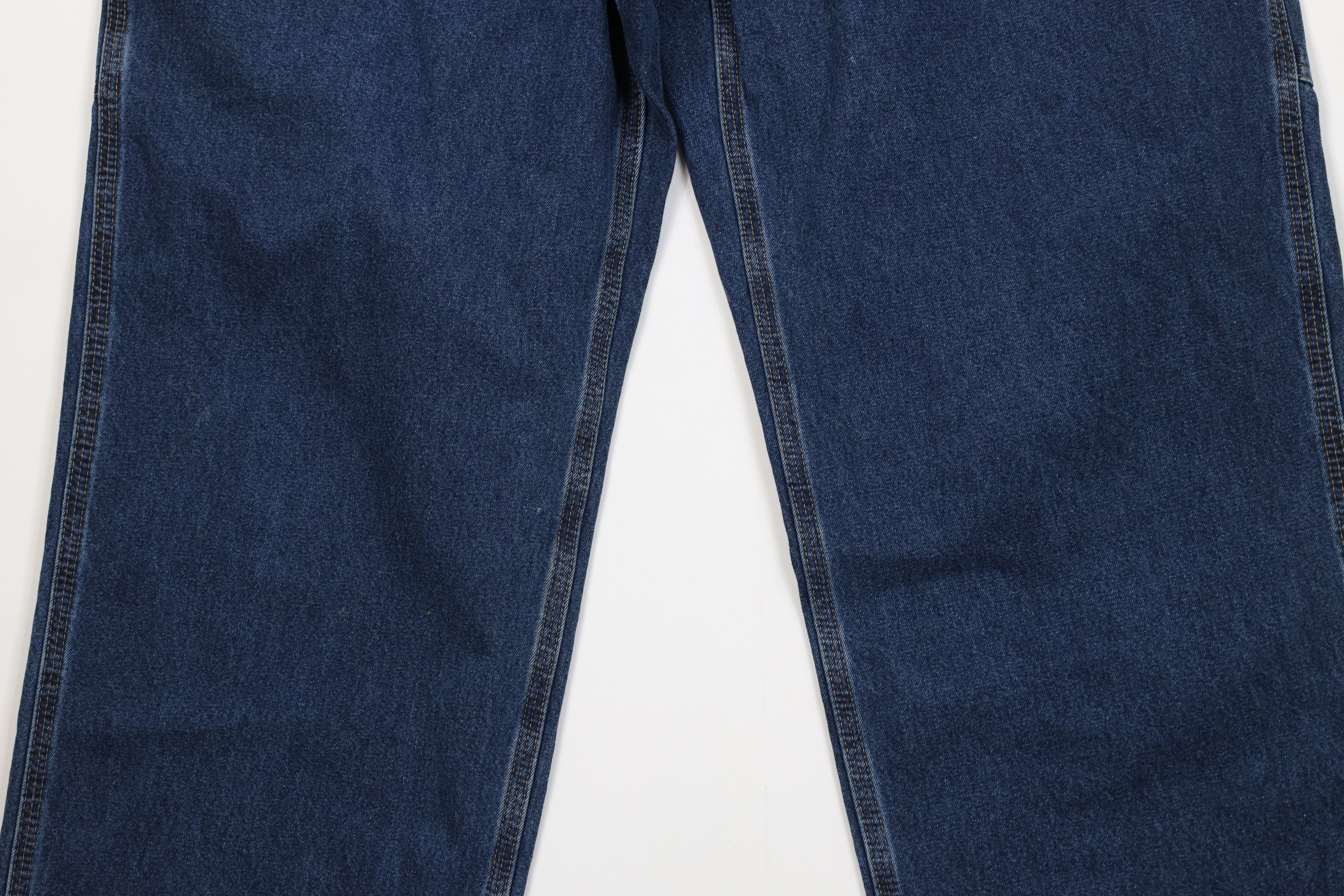 Carhartt Vintage Y2K Carhartt Wide Leg Dungaree Denim Jeans Cotton Size US 40 / EU 56 - 3 Thumbnail