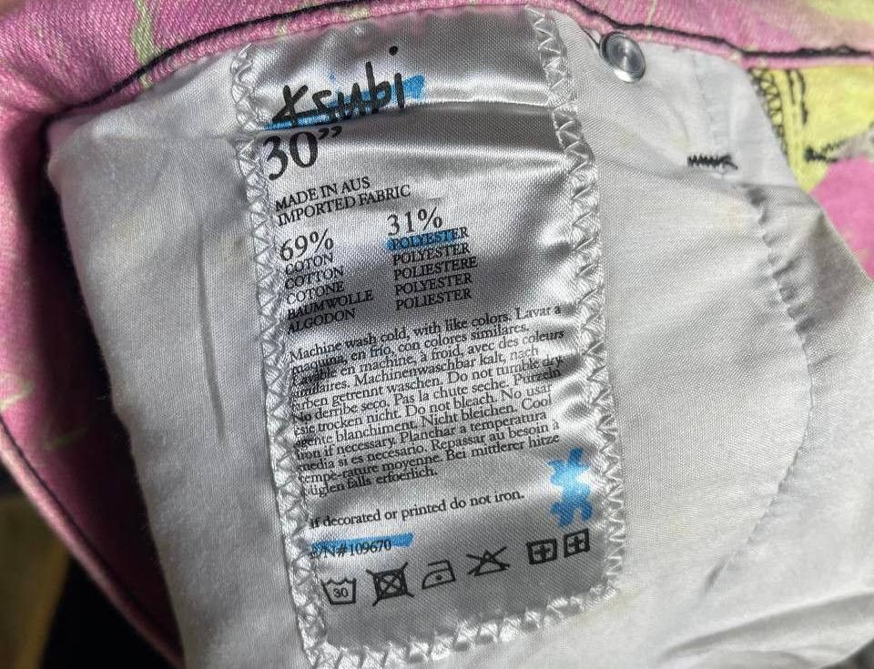 Ksubi Ksubi - Bleached Effect Denim Jeans Size US 30 / EU 46 - 5 Thumbnail