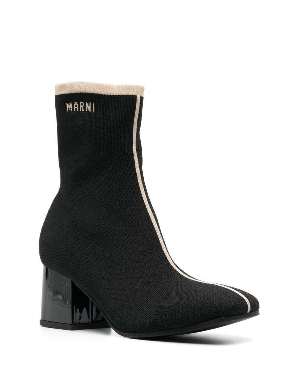 Marni o1y1025 Ankle Boots in Black Size US 6 / IT 36 - 2 Thumbnail