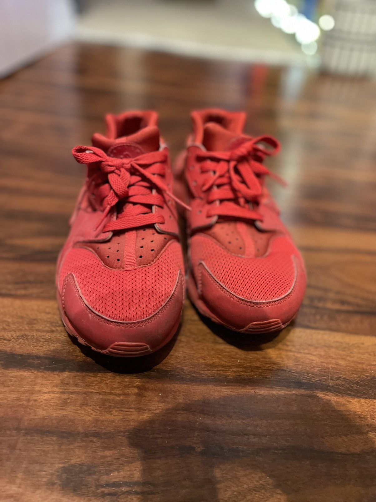 Nike Air Huarache “Triple Red” – Sz 6.5Y nike Size US 8.5 / IT 38.5 - 4 Thumbnail