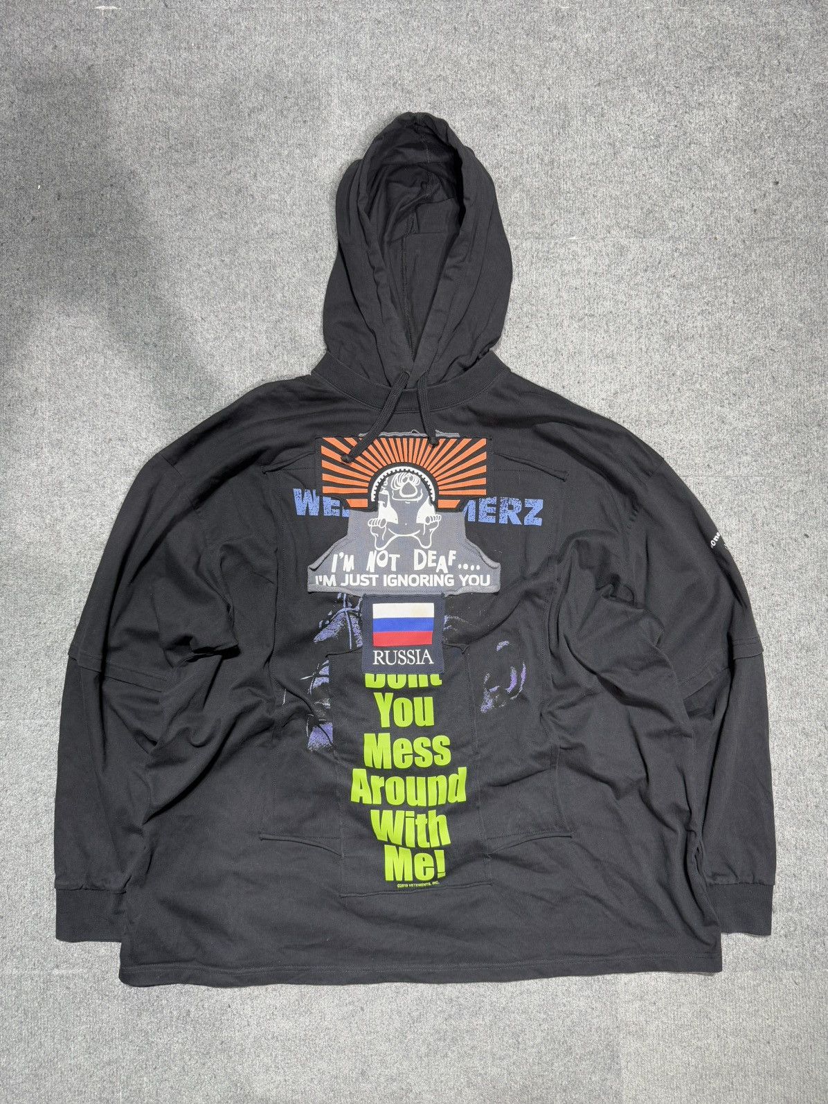 Vetements (Final Drop) Vetements Russian Idol oversized
