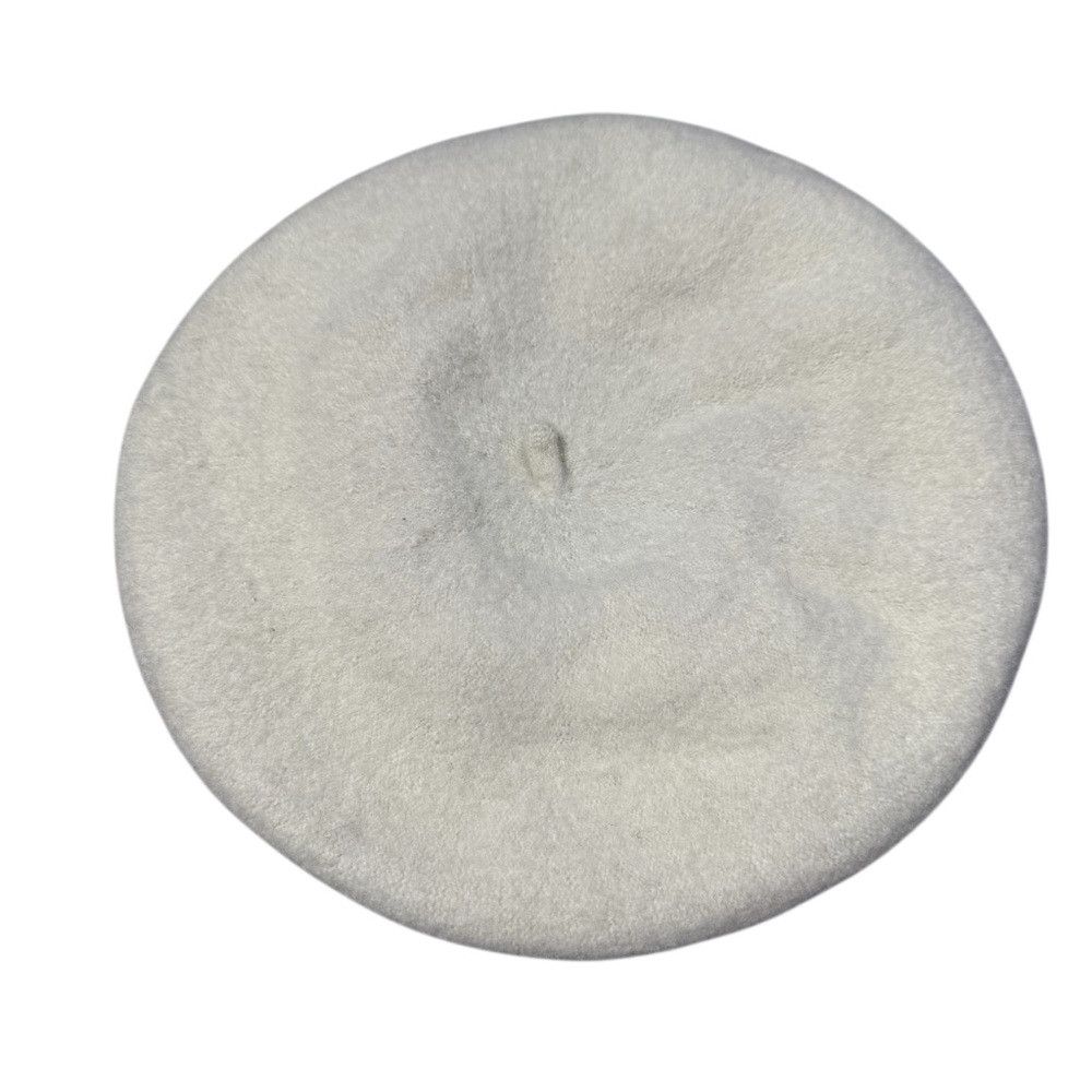 Anthropologie New Anthropologie Varsity Stripe White Wool Beret Size ONE SIZE - 2 Thumbnail