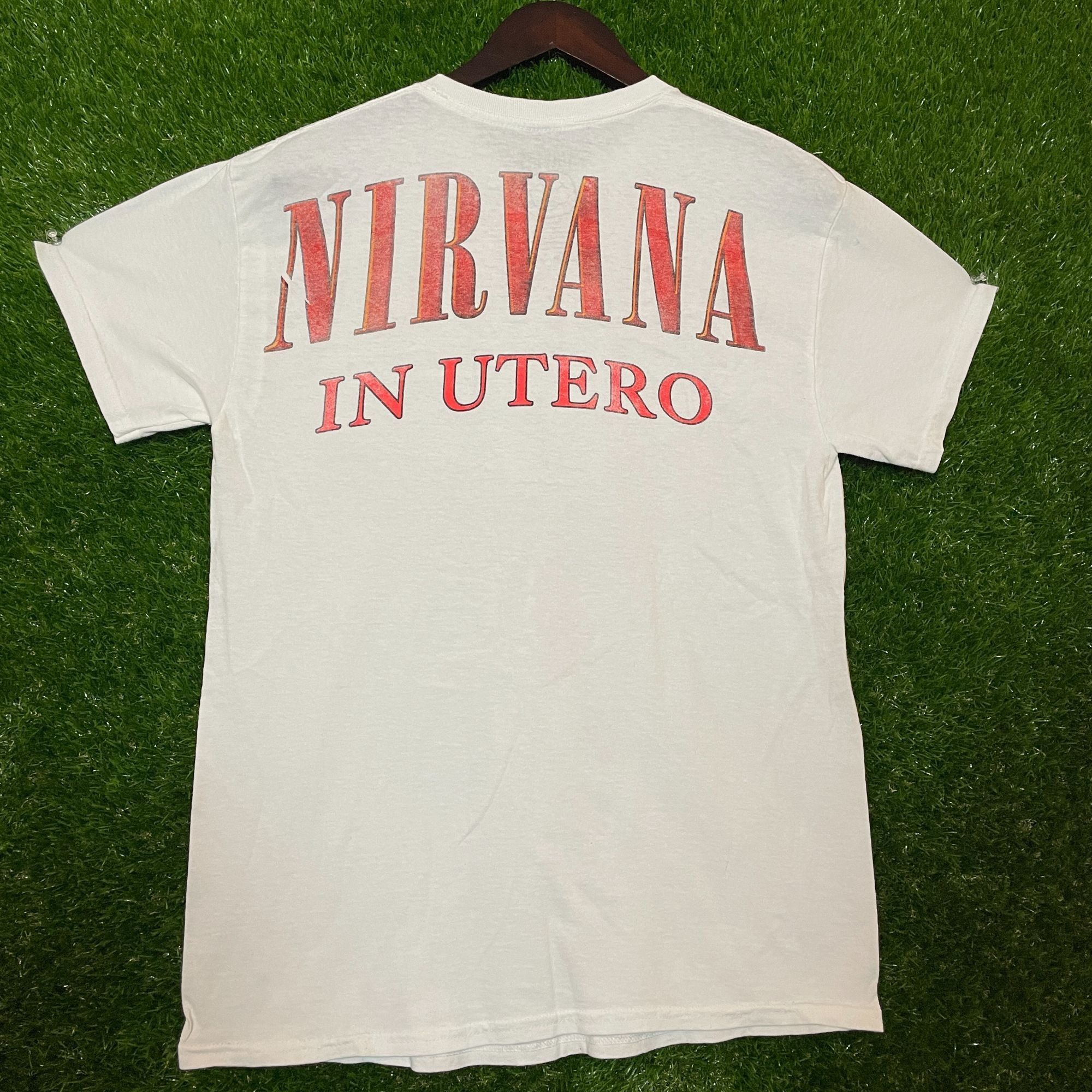 Nirvana Nirvana in Utero Concert Rock T-shirt size Small Size US S / EU 44-46 / 1 - 4 Thumbnail