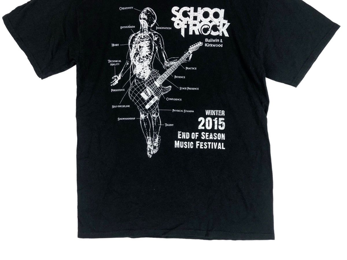 Band Tees × Japanese Brand School Of Rock Winter 2005 T shirt Size US M / EU 48-50 / 2 - 4 Thumbnail