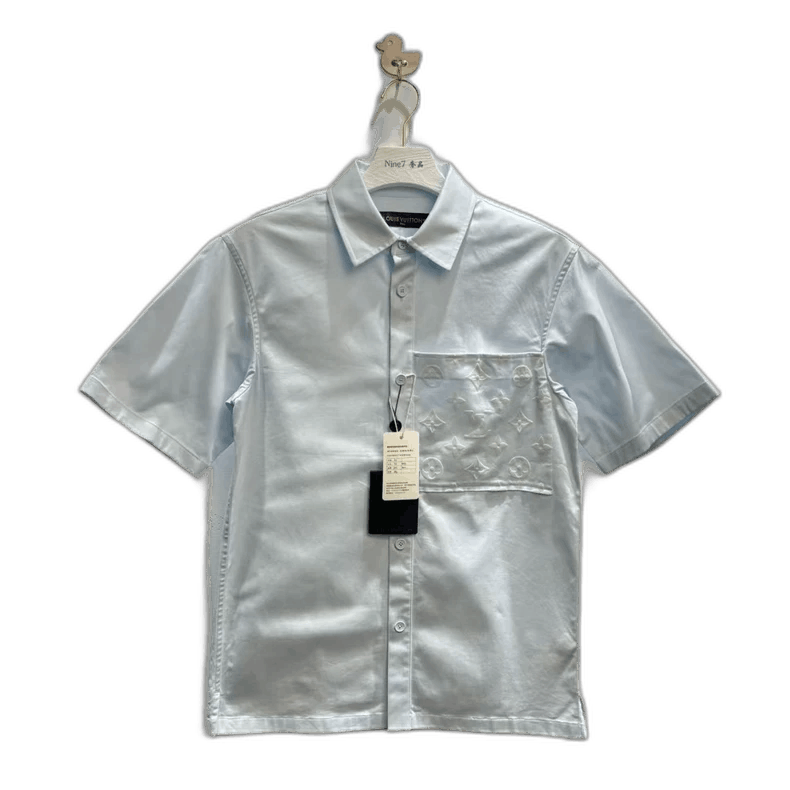 Louis Vuitton Louis Vuitton Logo Short Sleeve Shirt-yf Size US XS / EU 42 / 0 - 1 Thumbnail