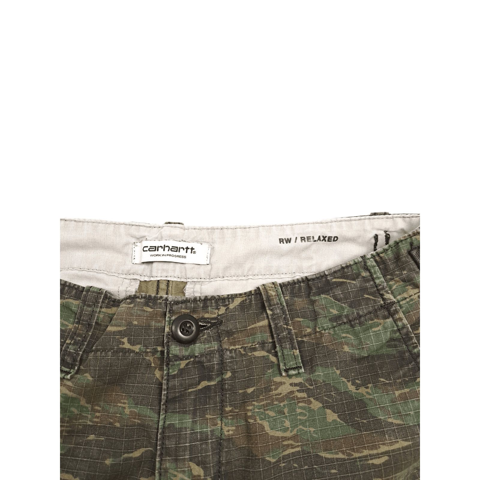 Carhartt × Carhartt Wip 💎 Size 26 Aviation Pant Camo Military Cargo Pants Trousers Size US 26 / EU 42 - 8 Thumbnail