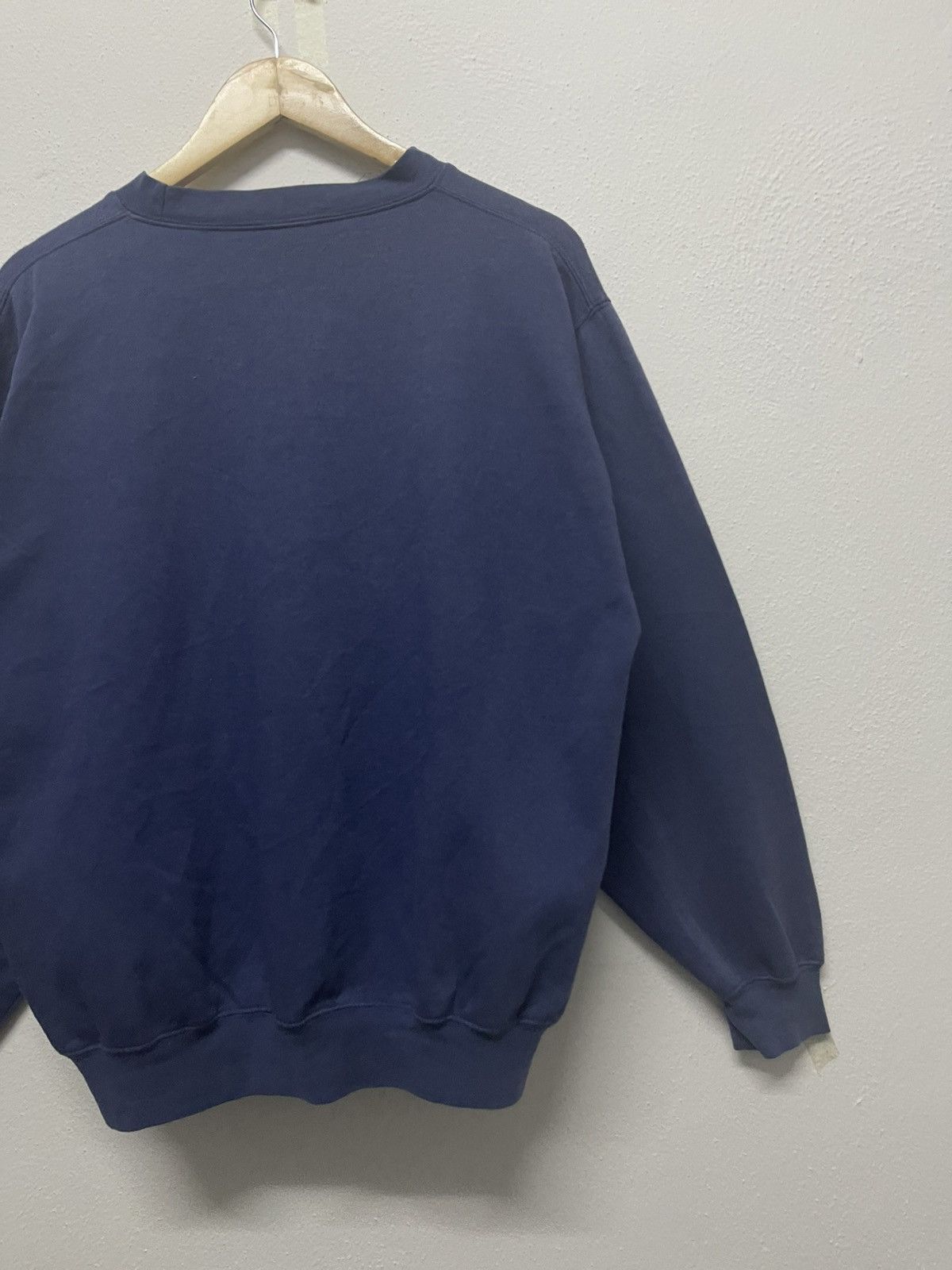 Jordan Brand × Nike × Vintage 90s NIKE AIR JORDAN EMBROIDERED LOGO CREWNECK NICELY FADED Size US L / EU 52-54 / 3 - 15 Thumbnail