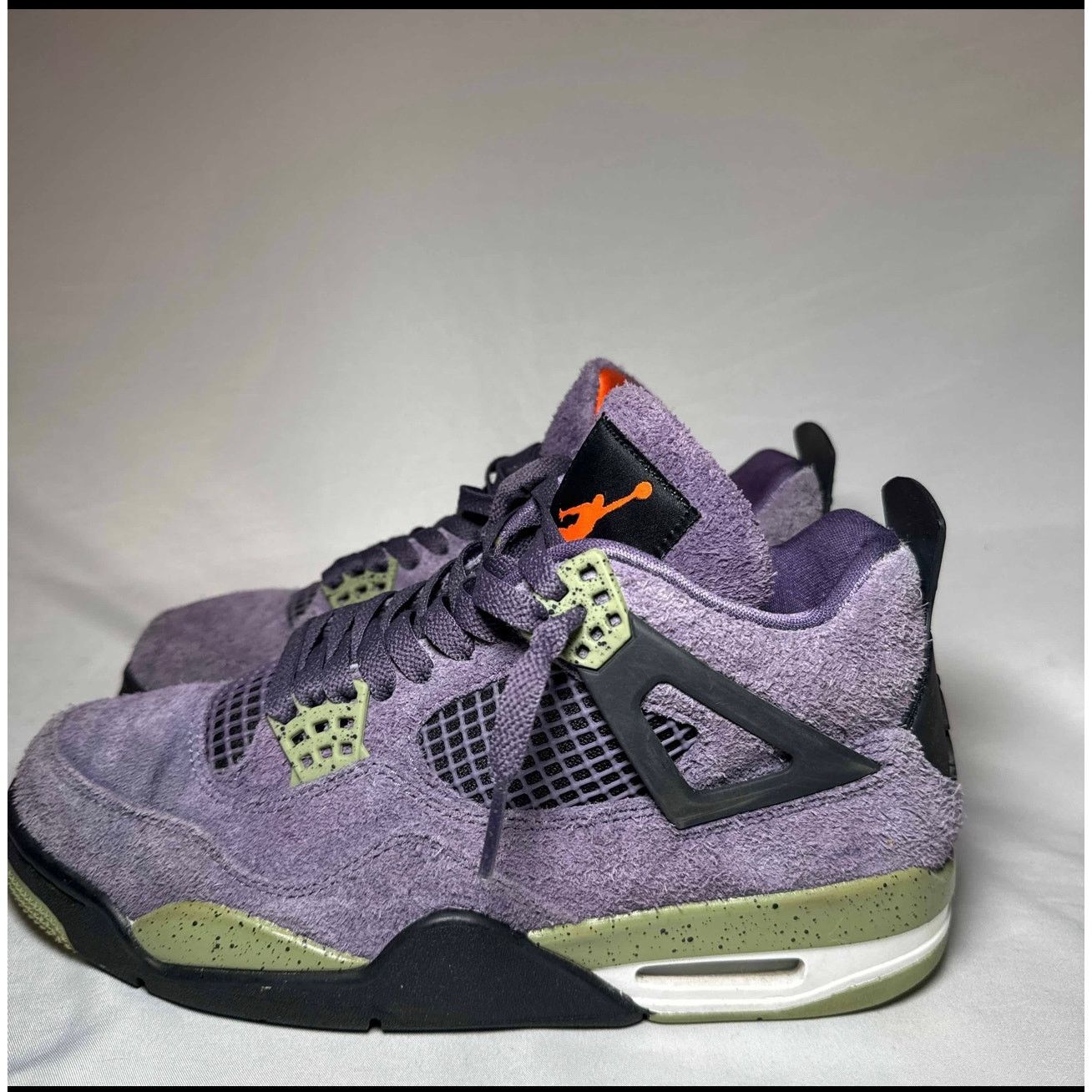 Jordan Brand × Nike Size 8.5 Wmns Air Jordan 4 Retro Canyon Purple Women's Shoes Size US 8.5 / IT 38.5 - 9 Thumbnail