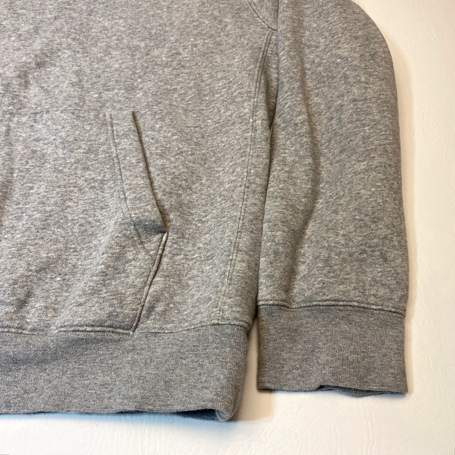 Nike Nike Collarless Fleece Sweatshirt M Men's Medium Light Heather Grey Pullover Embroidered Logo Pockets Nike Sportswear Casual Sportswear Size US M / EU 48-50 / 2 - 3 Thumbnail