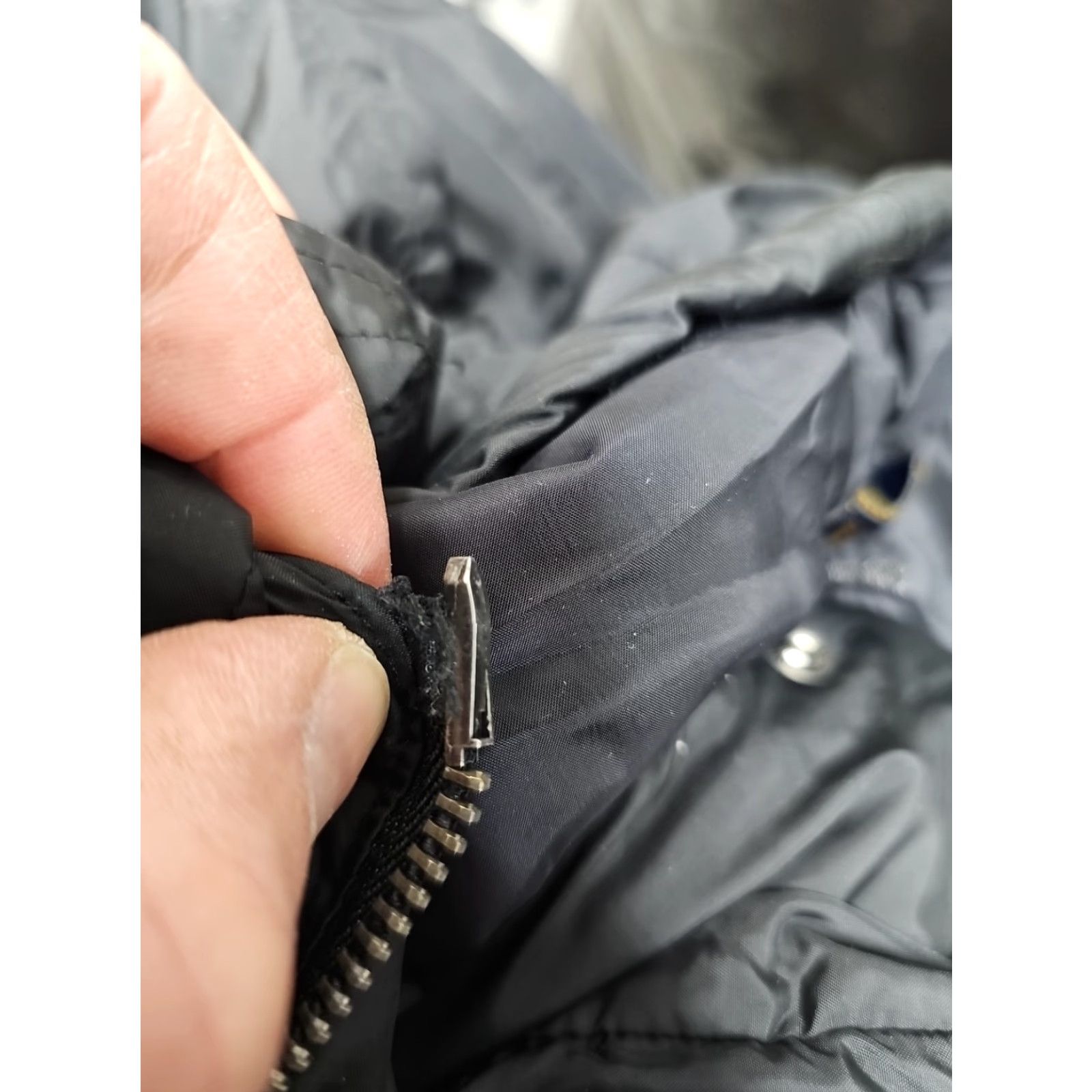 Ralph Lauren VINTAGE Ralph Lauren Rugby Jacket Parka Womens XS Black Full Zip Down Feather Parka Jacket Black Coat Short Sleeve Sleeveless? Size XS / US 0-2 / IT 36-38 - 7 Thumbnail