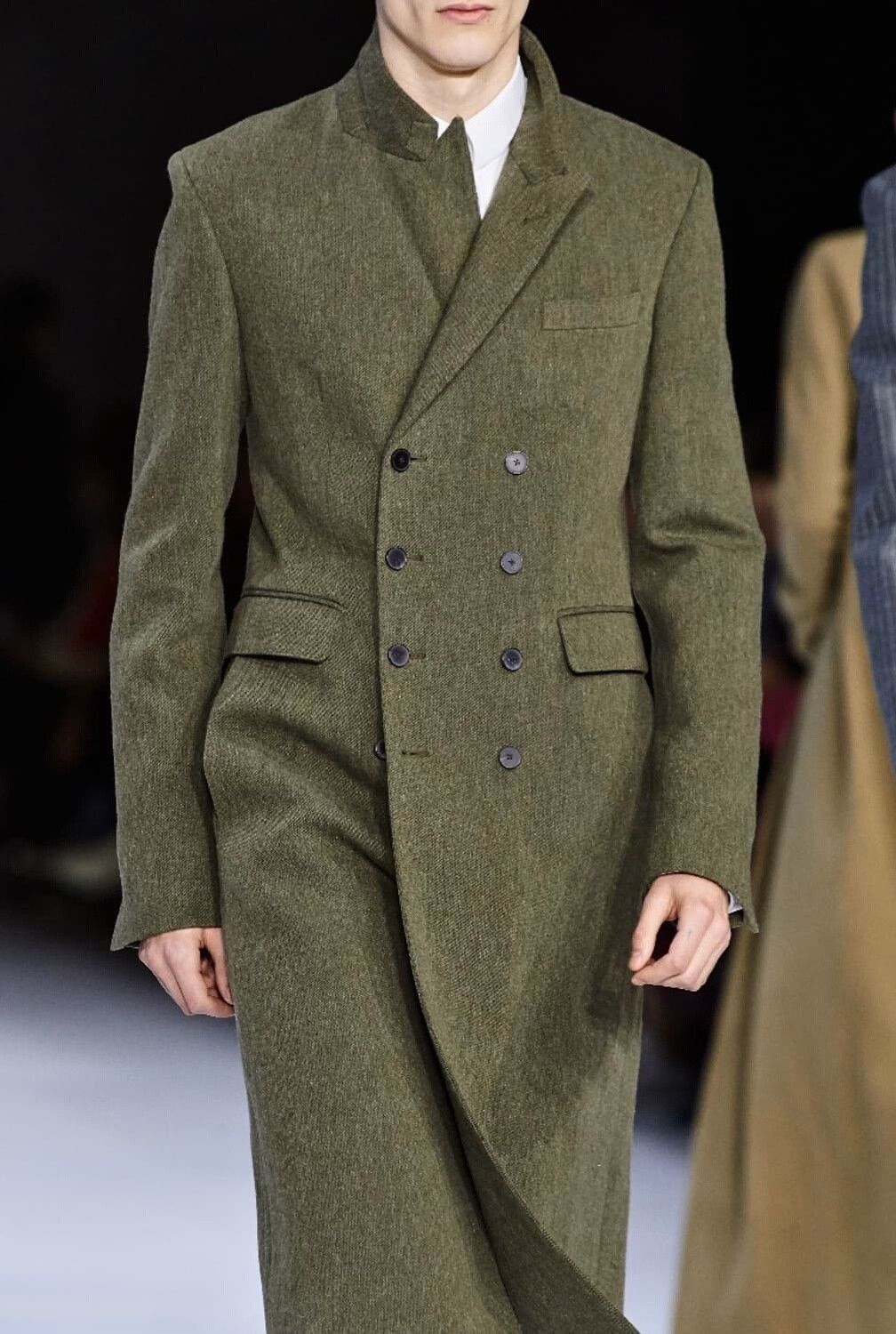 Haider Ackermann Haider Ackermann Runway Wool Coat Size US M / EU 48-50 / 2 - 1 Thumbnail