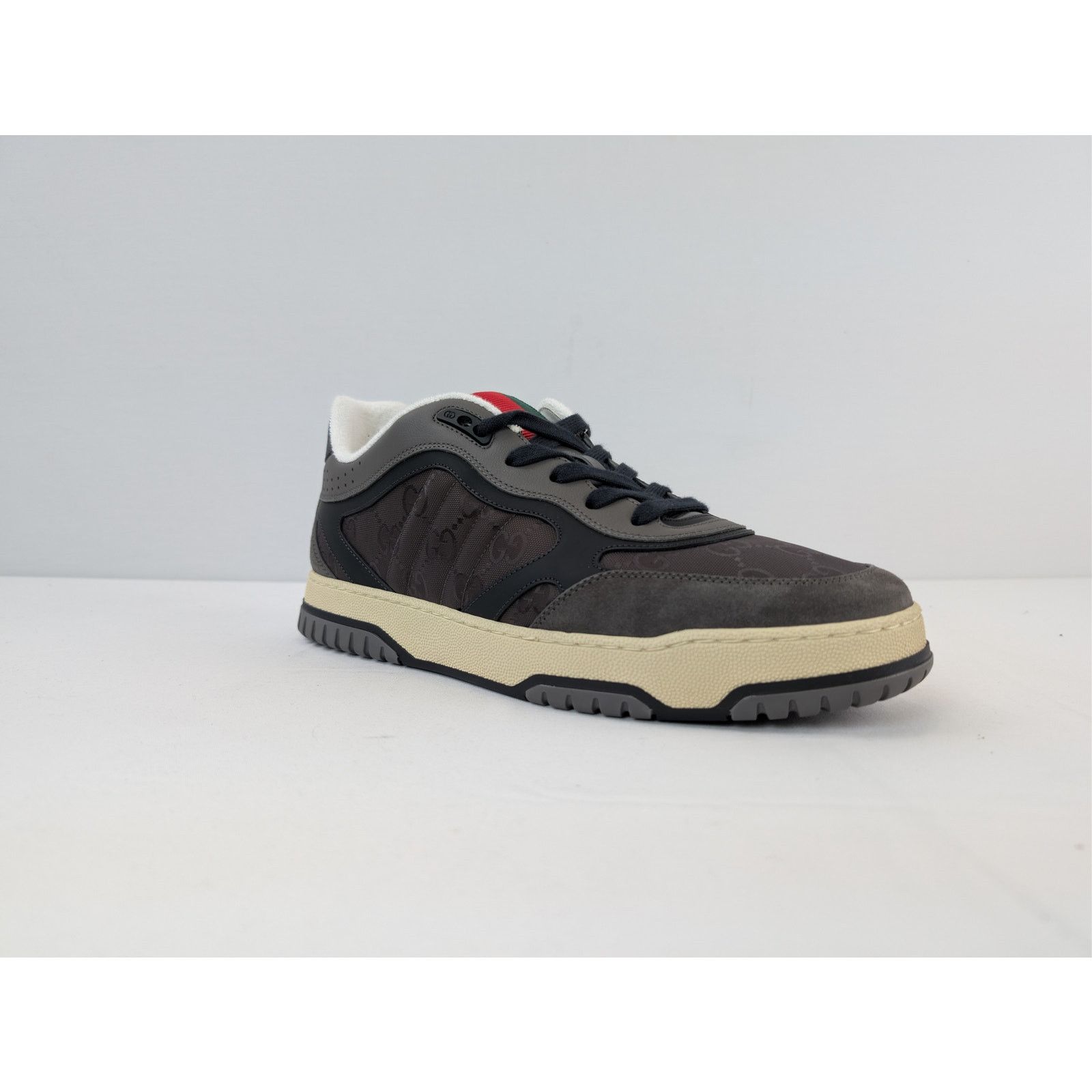 Gucci o1rshd1 GG nylon with suede and leather trims sneakers Size US 11.5 / EU 44-45 - 2 Thumbnail