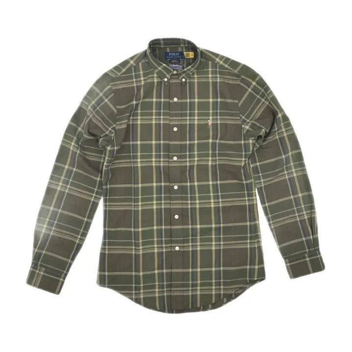 Polo Ralph Lauren Polo Ralph Lauren Green Plaid Long-Sleeve Shirt Size US S / EU 44-46 / 1 - 1 Thumbnail