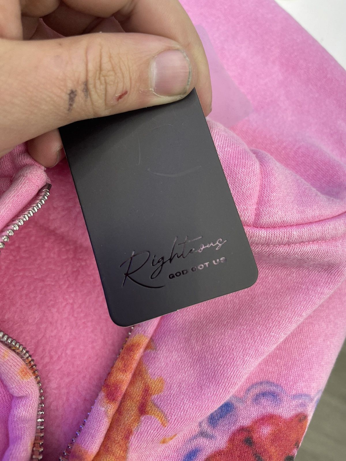 Other Righteous zip Up hoodie pink Size US M / EU 48-50 / 2 - 7 Thumbnail