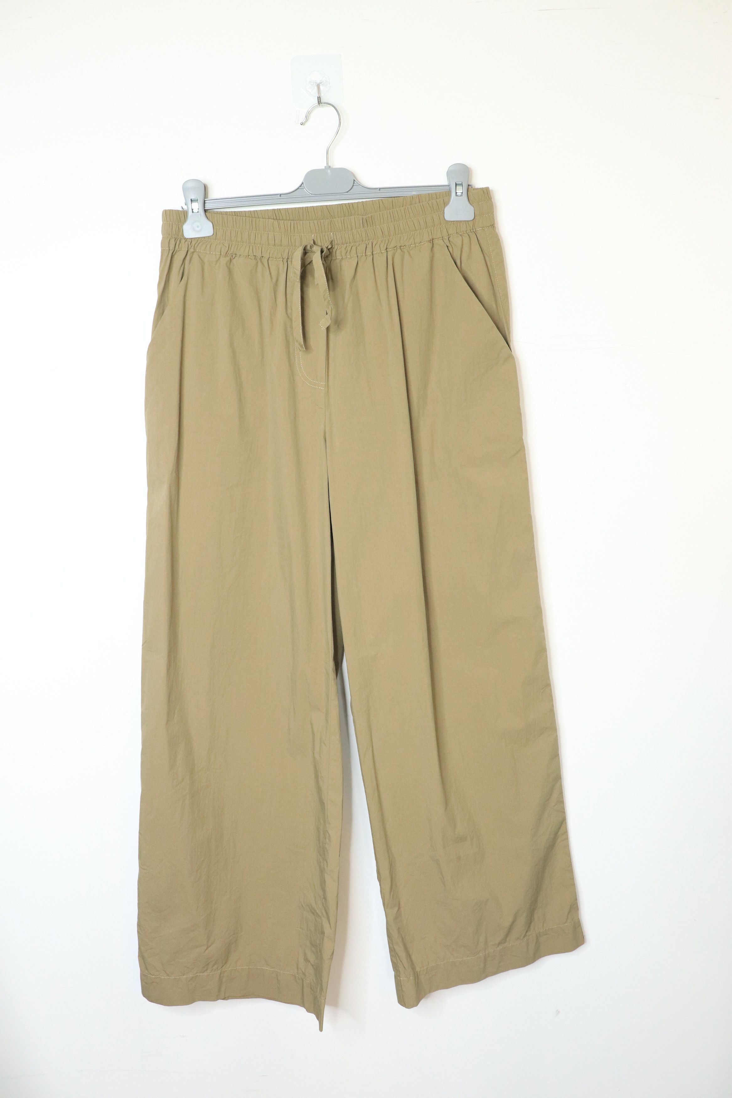 Other Neutral elasticated taffeta trousers - M Size 30" / US 8 / IT 44 - 1 Thumbnail