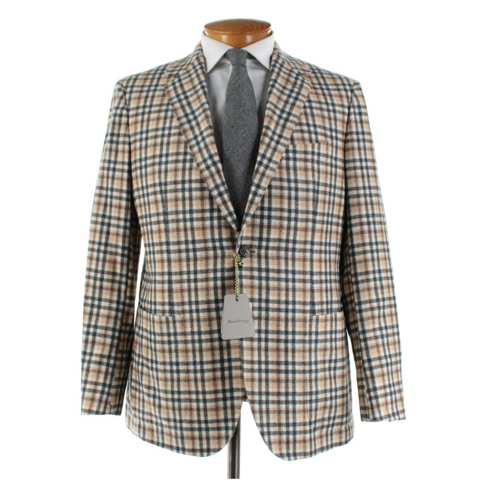 SARTORIO Sartorio Sport Coat Size 42 Regular US in Beige Size 42R - 1 Thumbnail