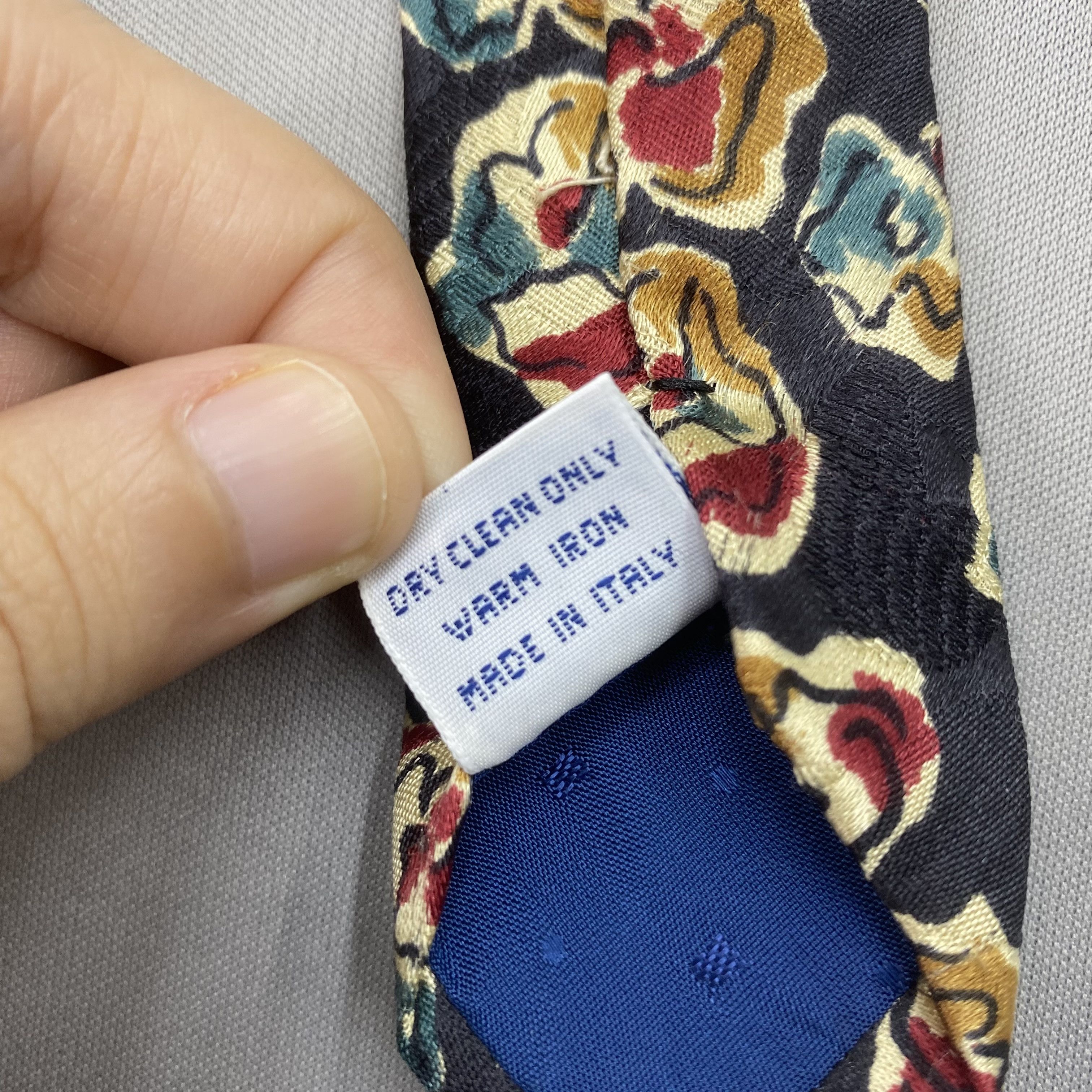 Givenchy Vintage Givenchy SILK Necktie Cravate Pure Silk Neck Tie Size ONE SIZE - 7 Thumbnail