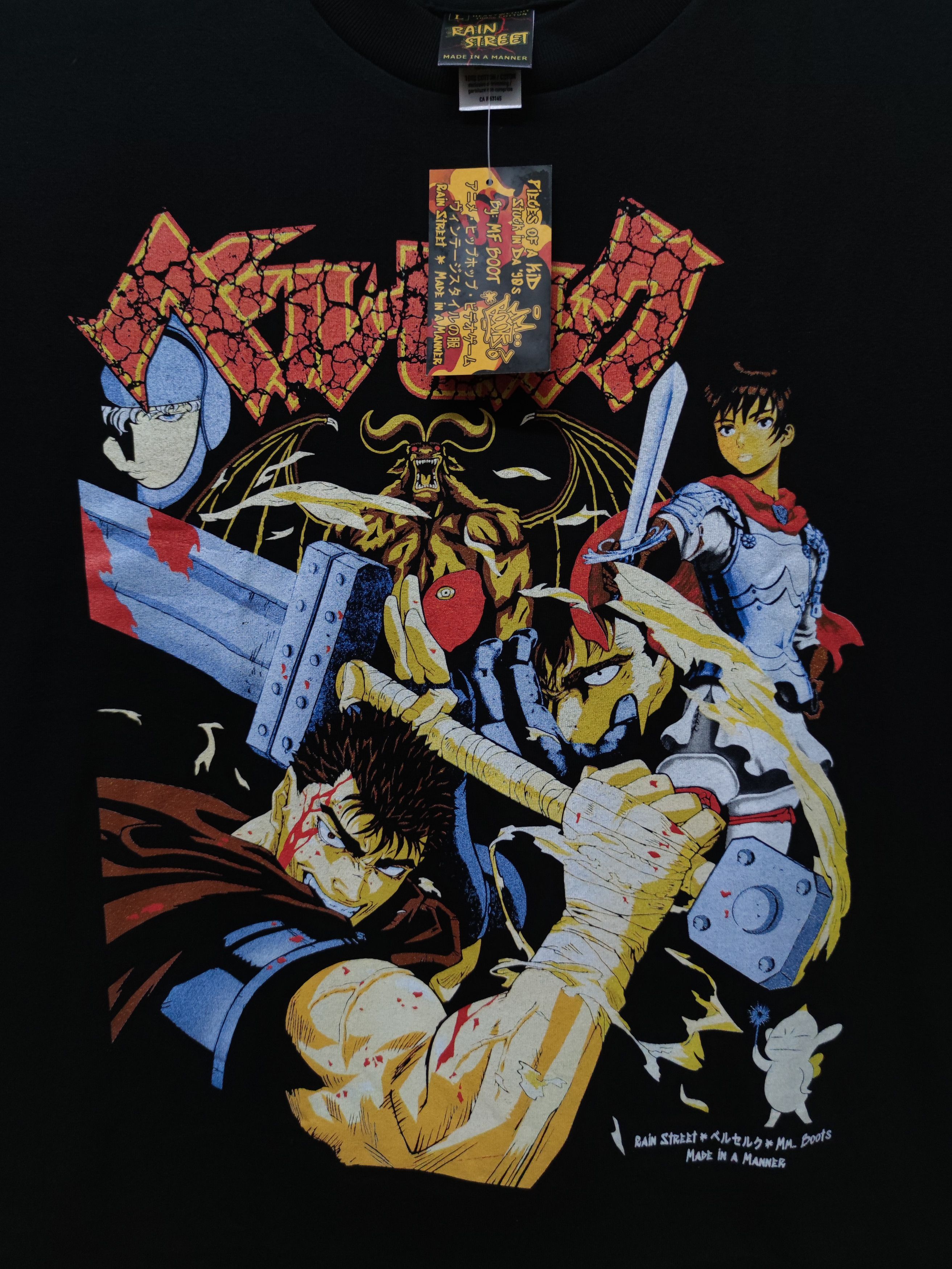 Anime Rainstreet Berserk T-shirt Size US L / EU 52-54 / 3 - 2 Thumbnail