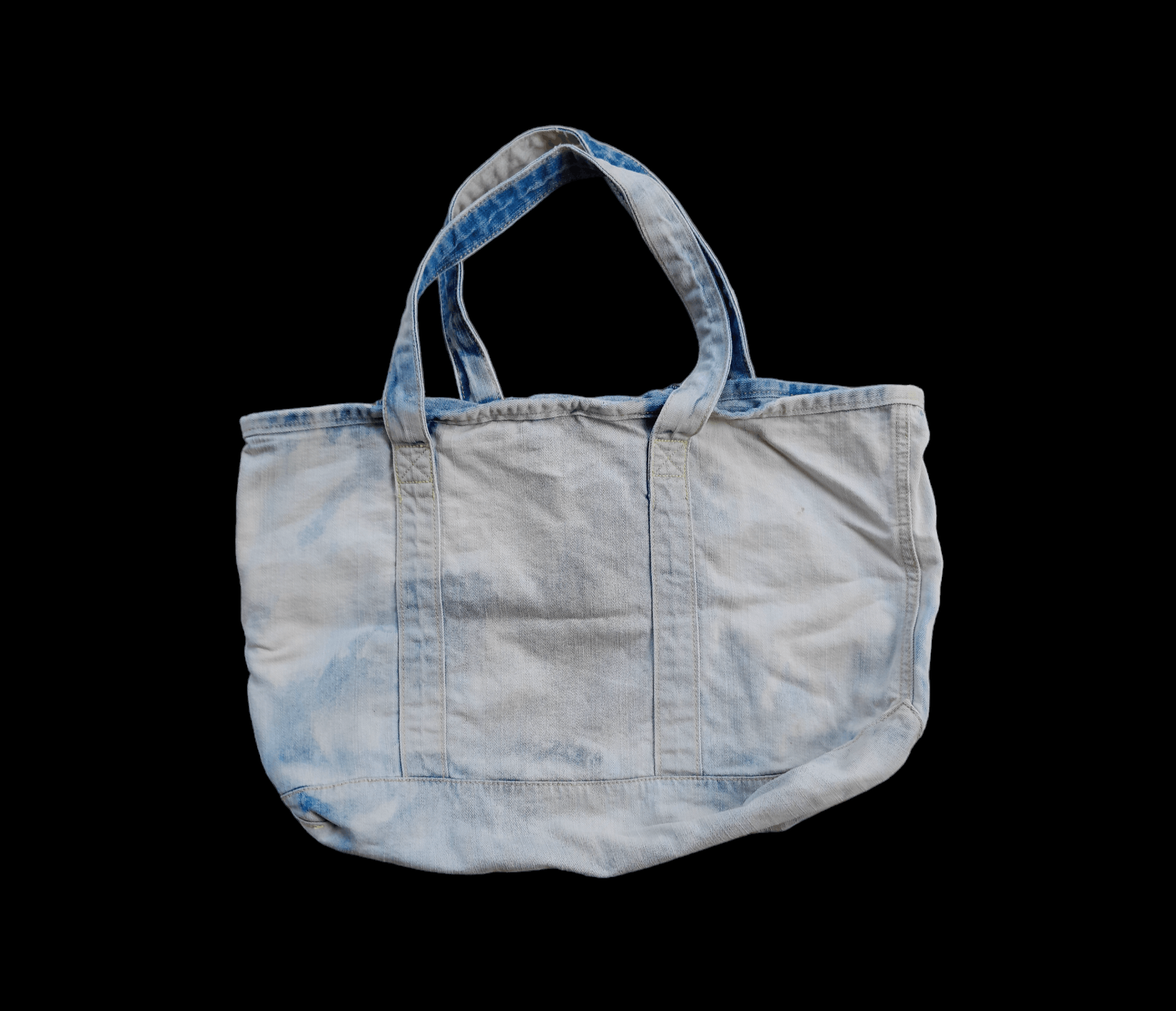 Japanese Brand × ROOTOTE ❤FINAL DROP❤ROOTOTE. jp Acid Wash Denim Tote Bag Size ONE SIZE - 2 Thumbnail