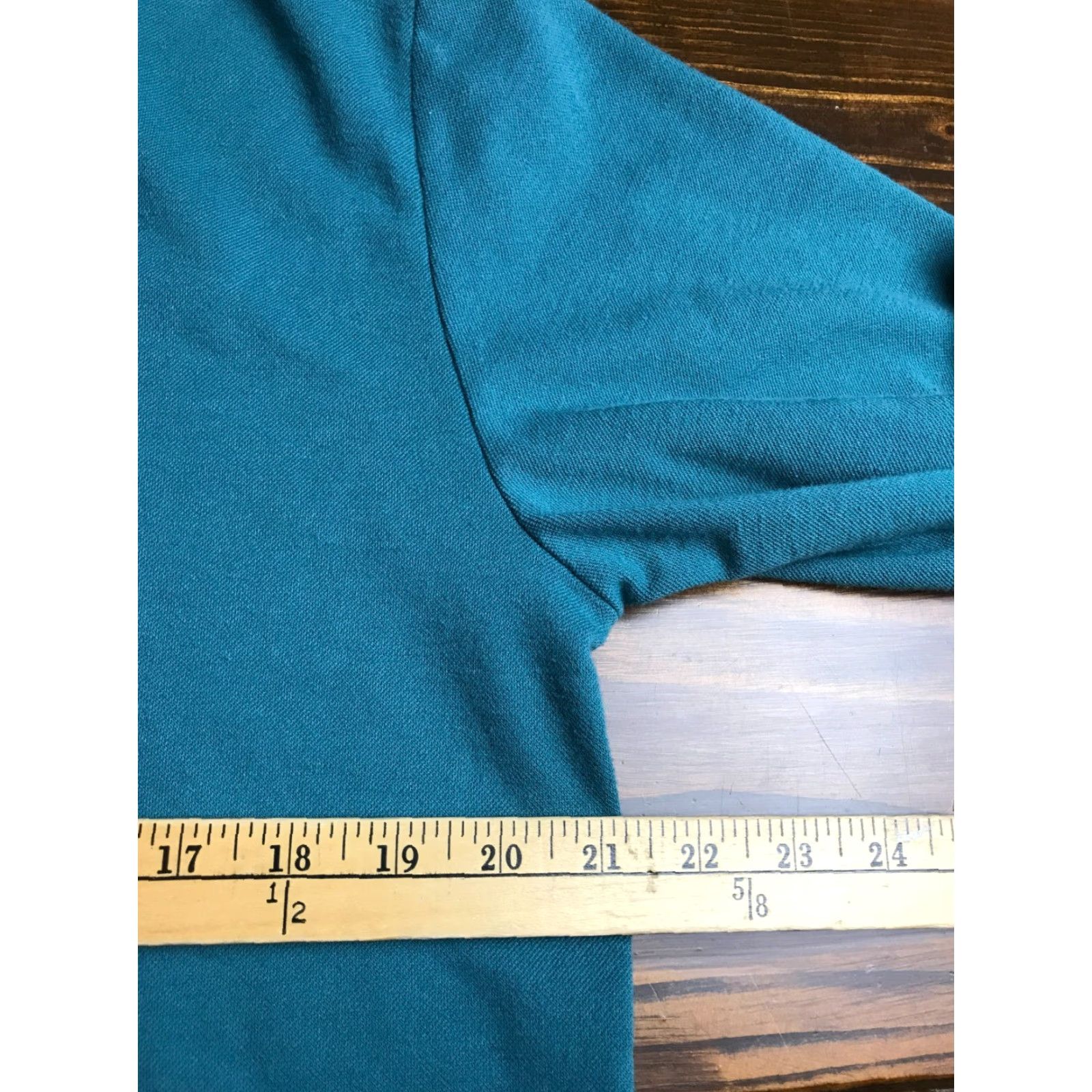 Vintage Envision Studio Shirt, Men's XL Polo, Turquoise, 1/4 Zip, Modern Casual Shirt, Envision Studio Men XL Polo Size US XL / EU 56 / 4 - 3 Thumbnail