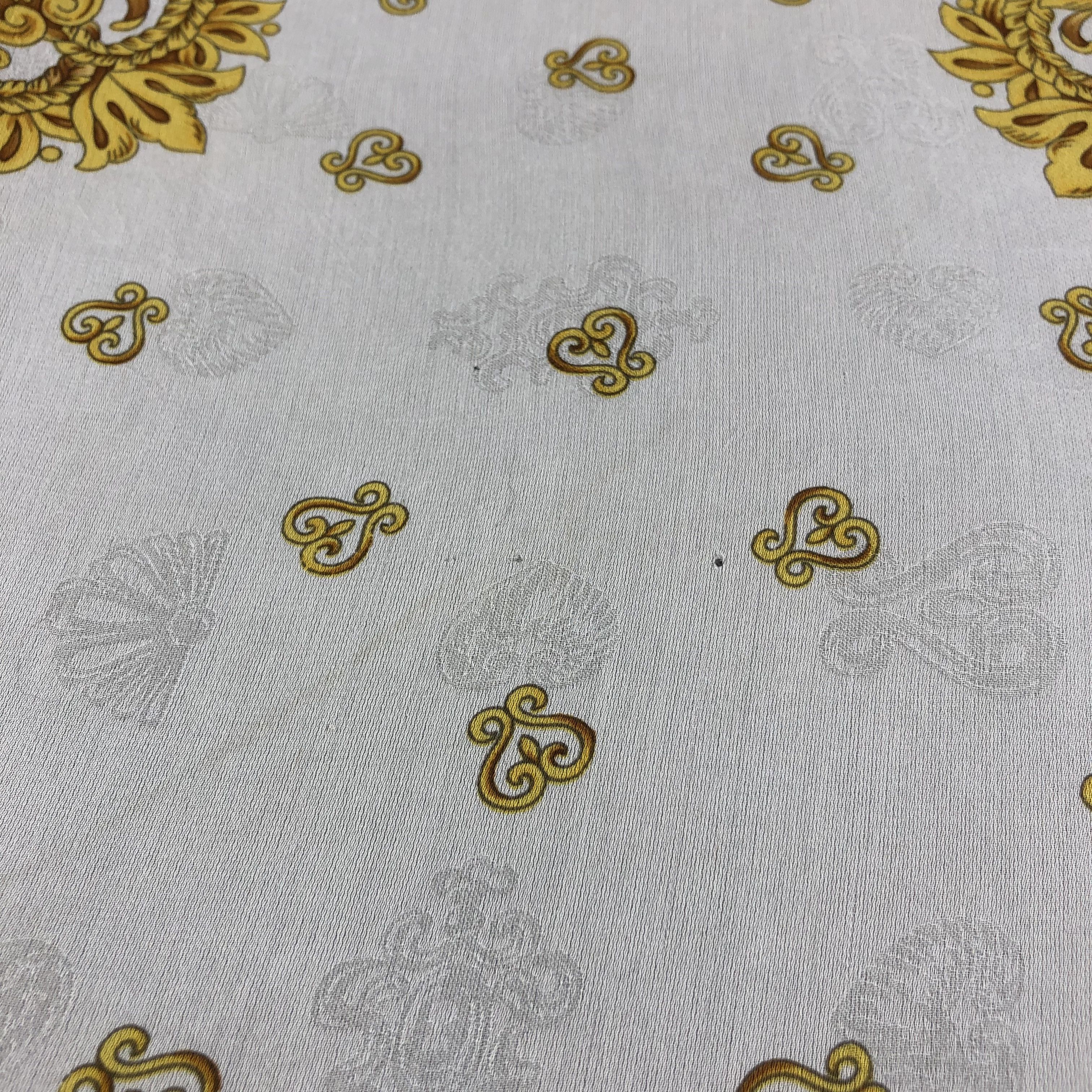 Vintage Rochas Baroque Handkerchief Neckerchief Bandana H1332 Size ONE SIZE - 4 Thumbnail