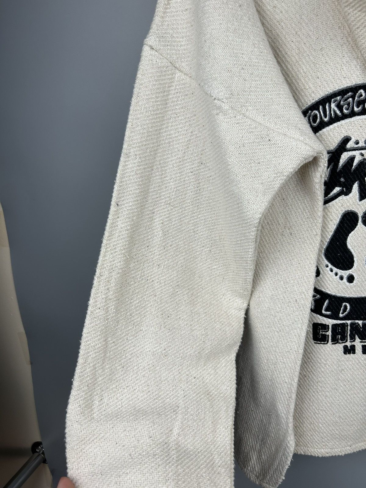 Stussy Vintage 90s Stussy Cancun Mexico Poncho Hoodie Size US XL / EU 56 / 4 - 6 Thumbnail
