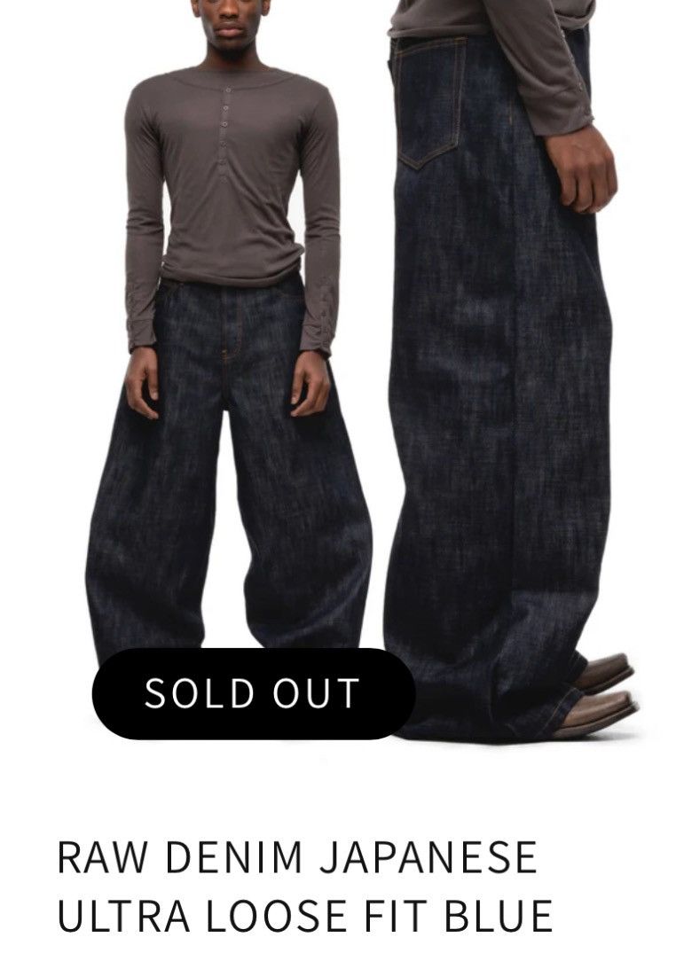 No Faith Studios No Faith Studios Raw Denim Japanese Ultra Loose