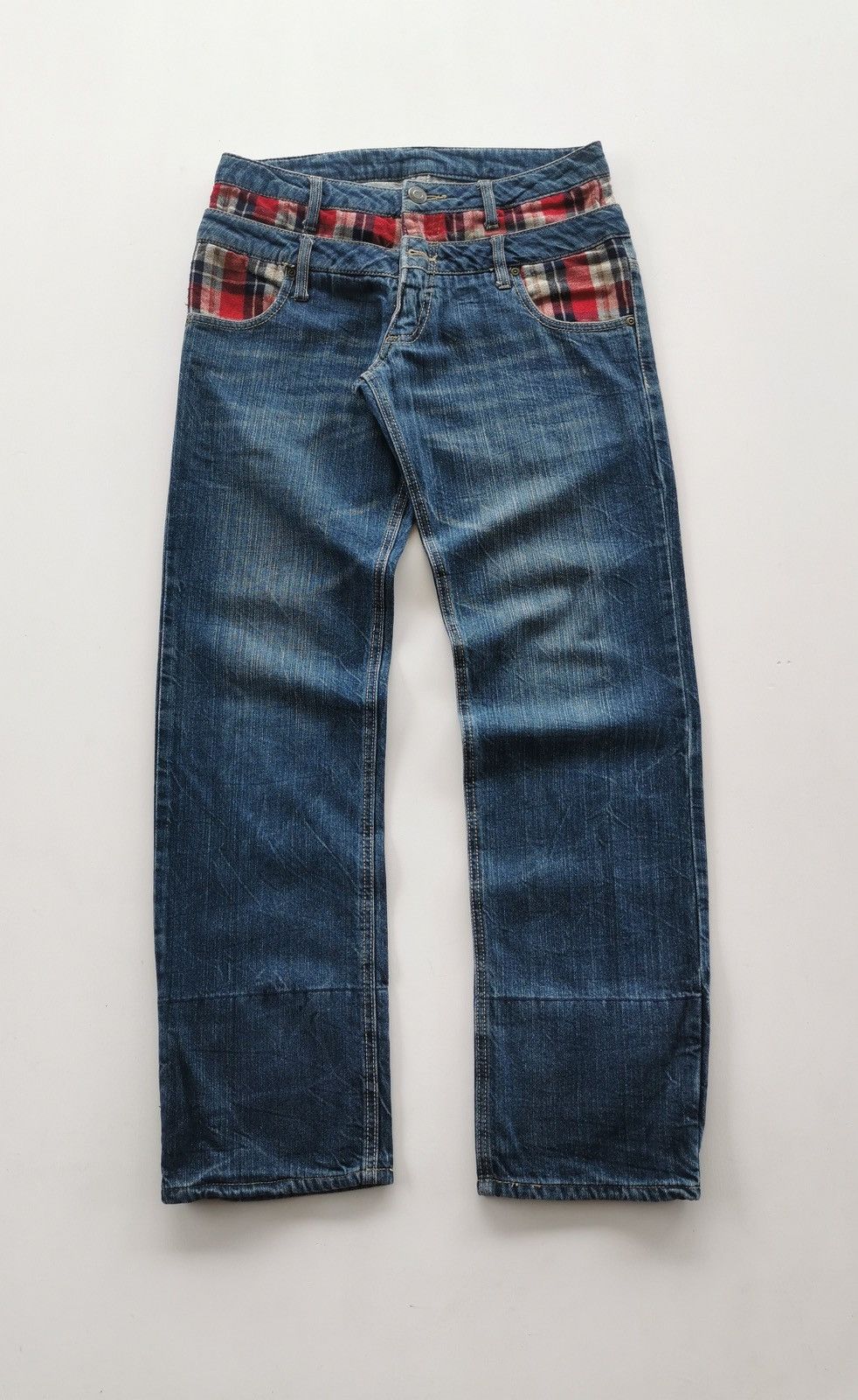 Hysteric Glamour Double waist jean y2k Size US 31 - 1 Thumbnail