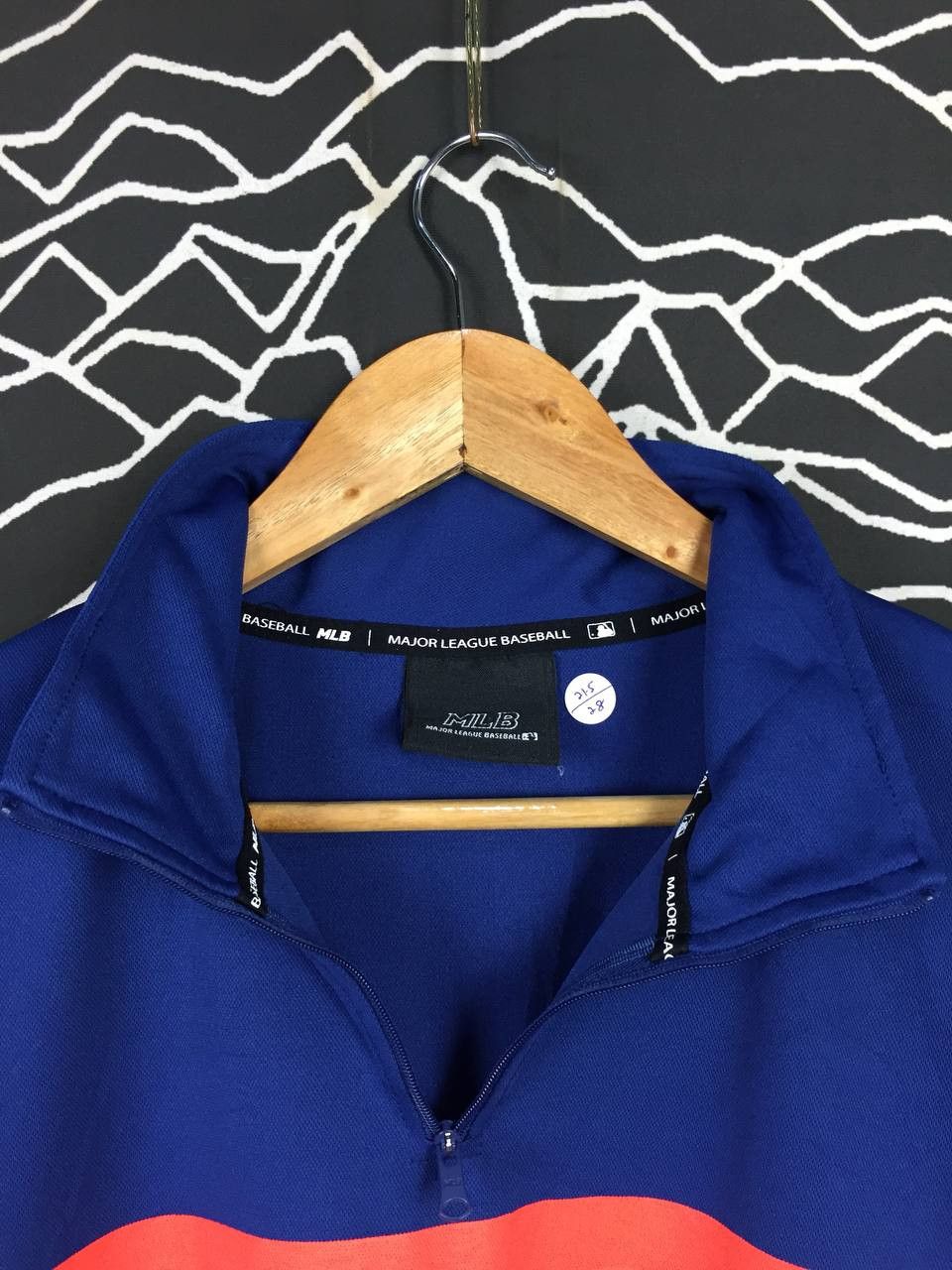 MLB × Sports Specialties × Vintage Vtg MLB Los Angelas Dodgers Quarter Zip Baseball Tee Size US L / EU 52-54 / 3 - 5 Thumbnail
