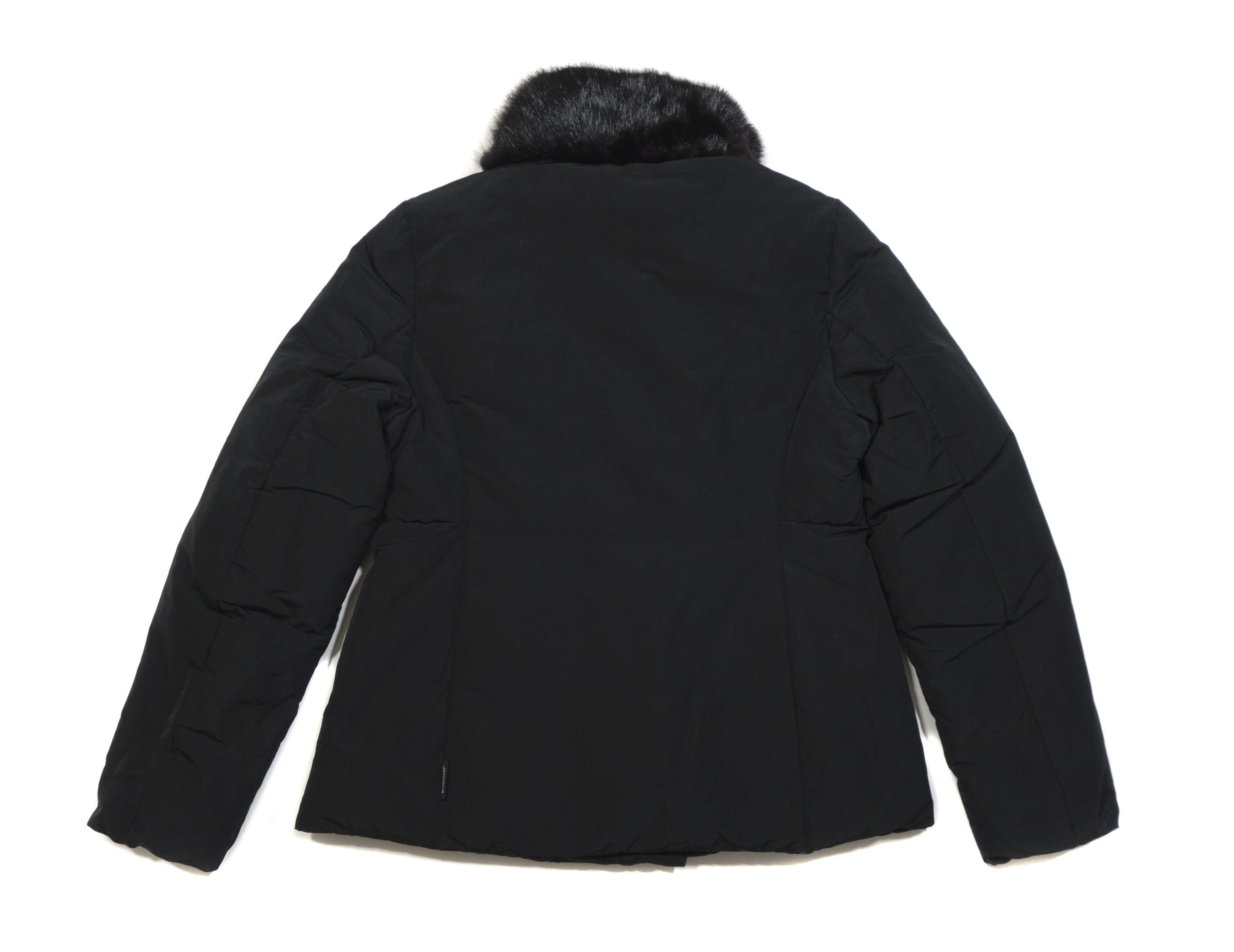Moncler Feuilles Goose Down Fur Jacket Size L / US 10 / IT 46 - 2 Thumbnail